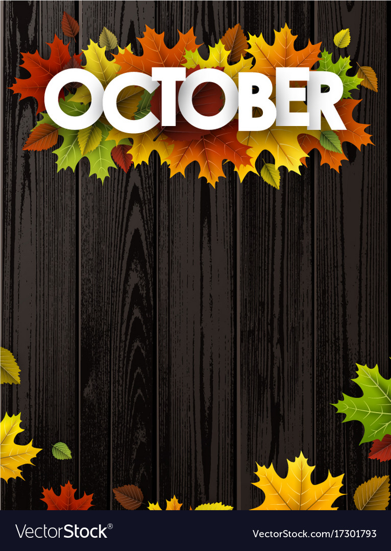 October Background