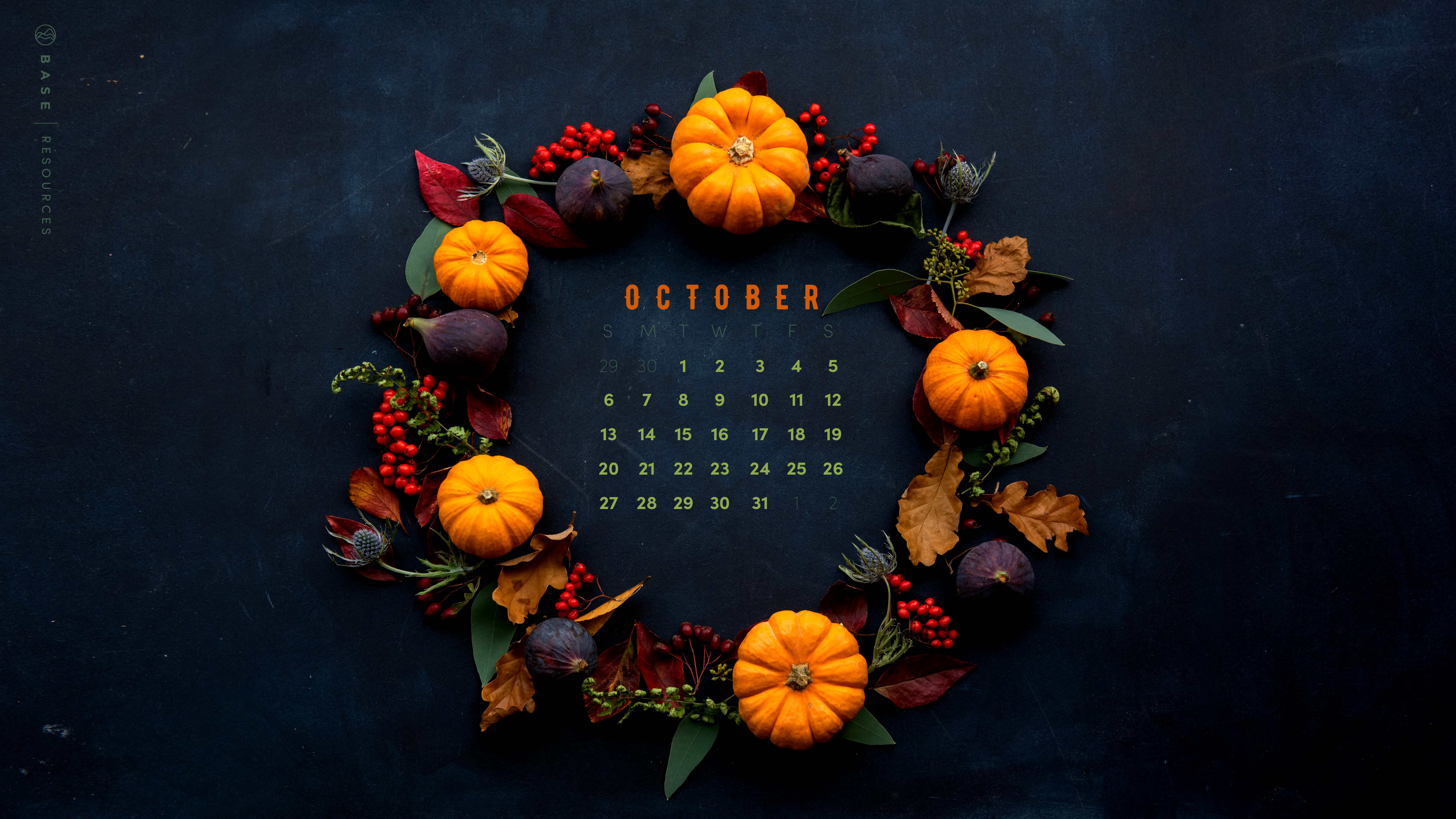 October Background