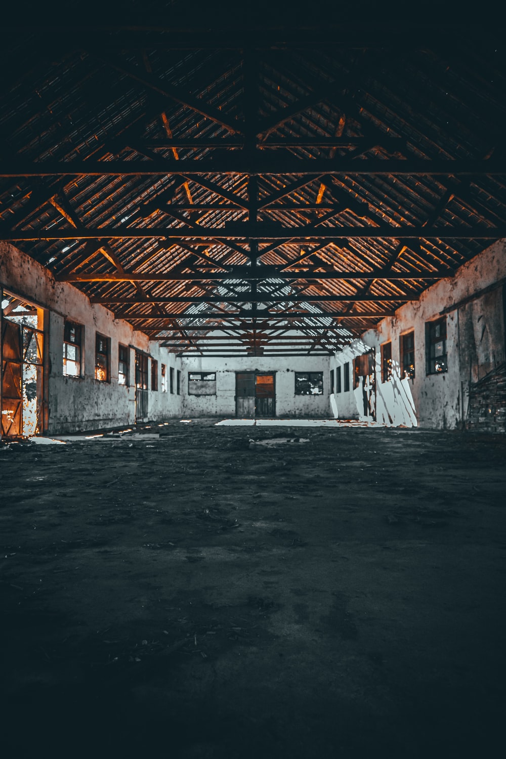 Old Factory Background