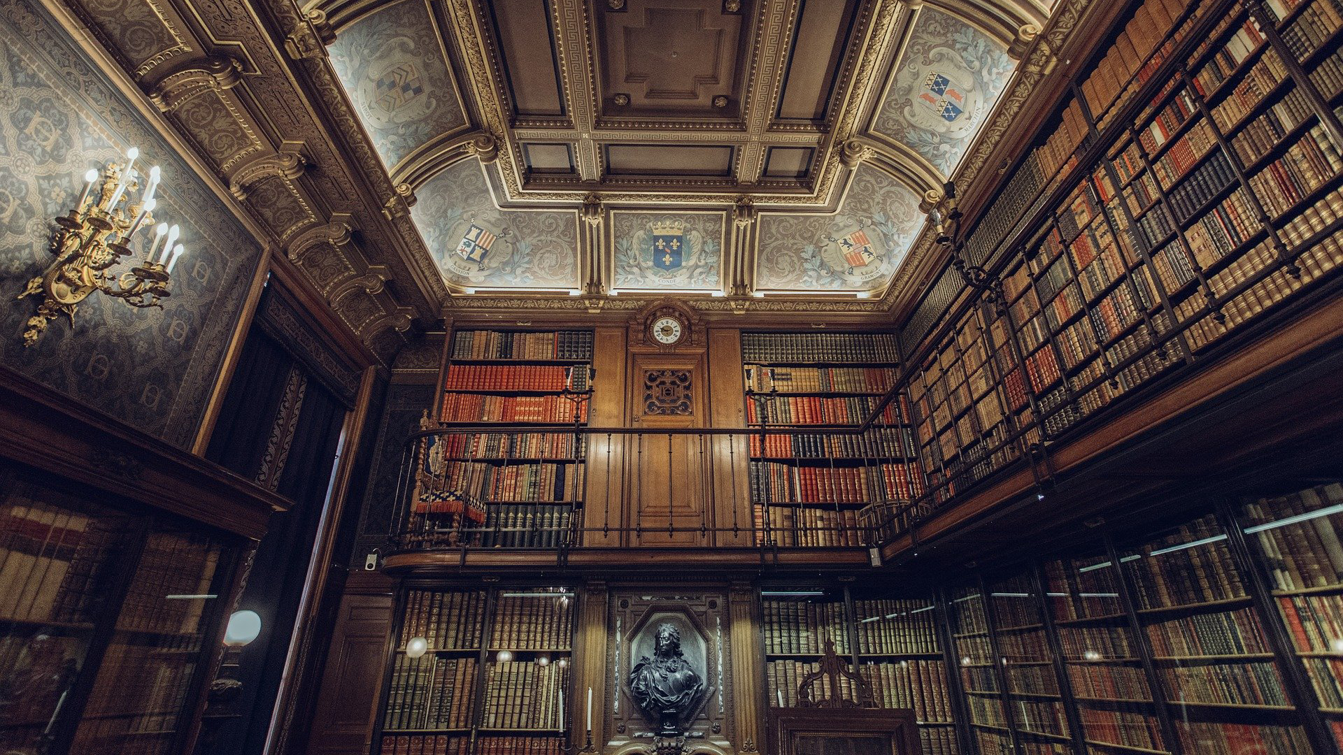 Old Library Background