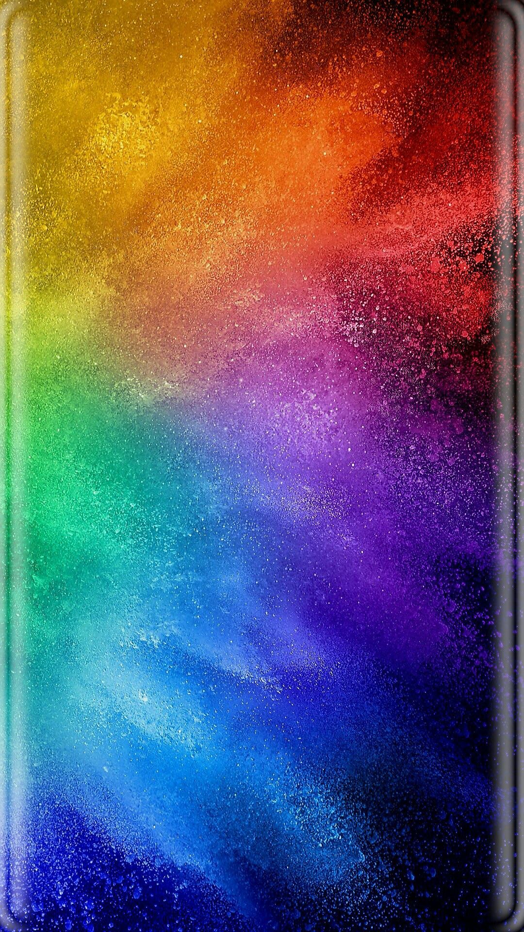 Ombre Rainbow Background