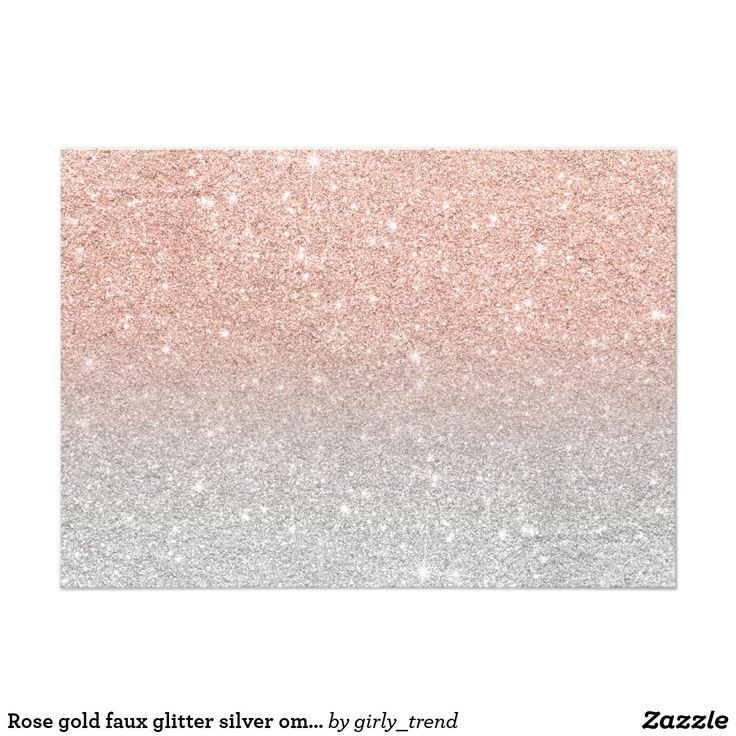 Ombre Rose Gold Glitter Background