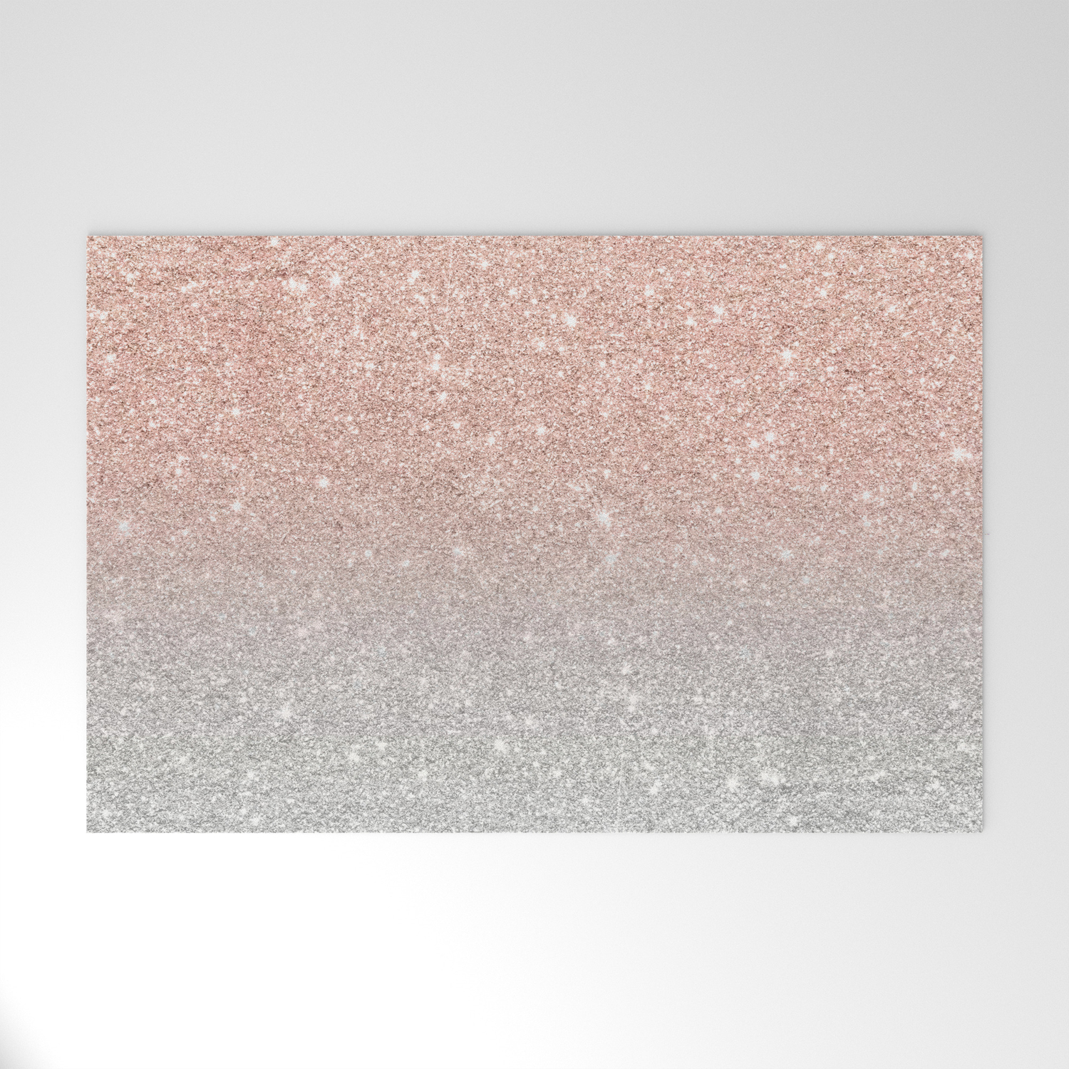 Ombre Rose Gold Glitter Background