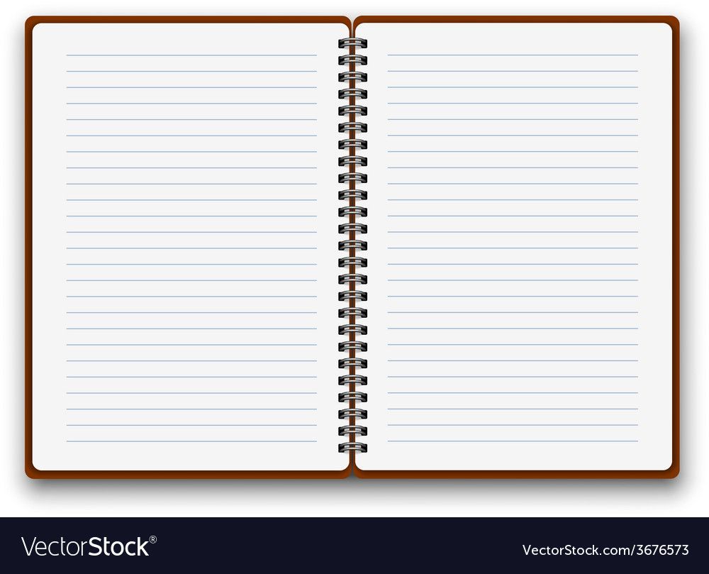 Open Notebook Background