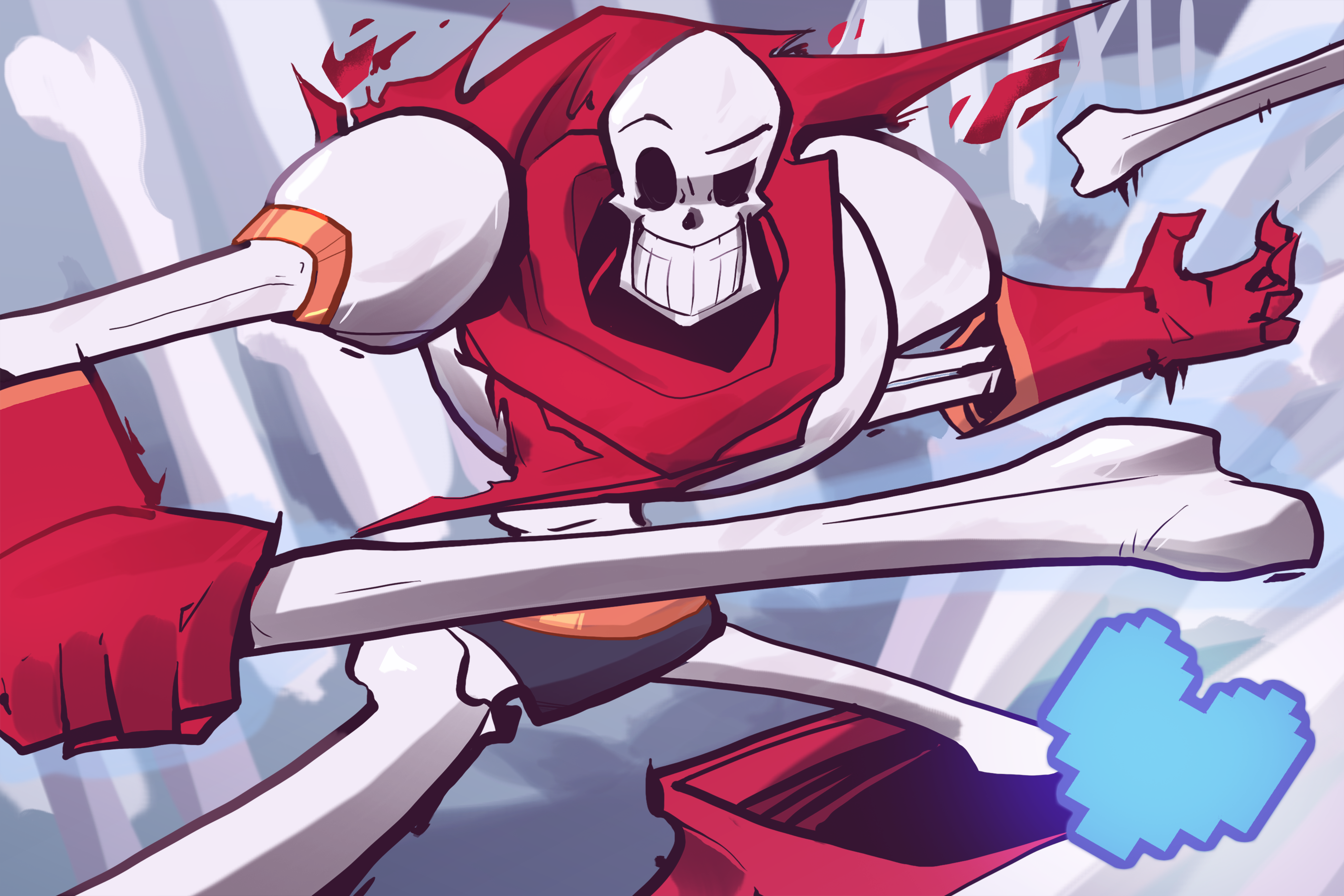 Papyrus Undertale Background