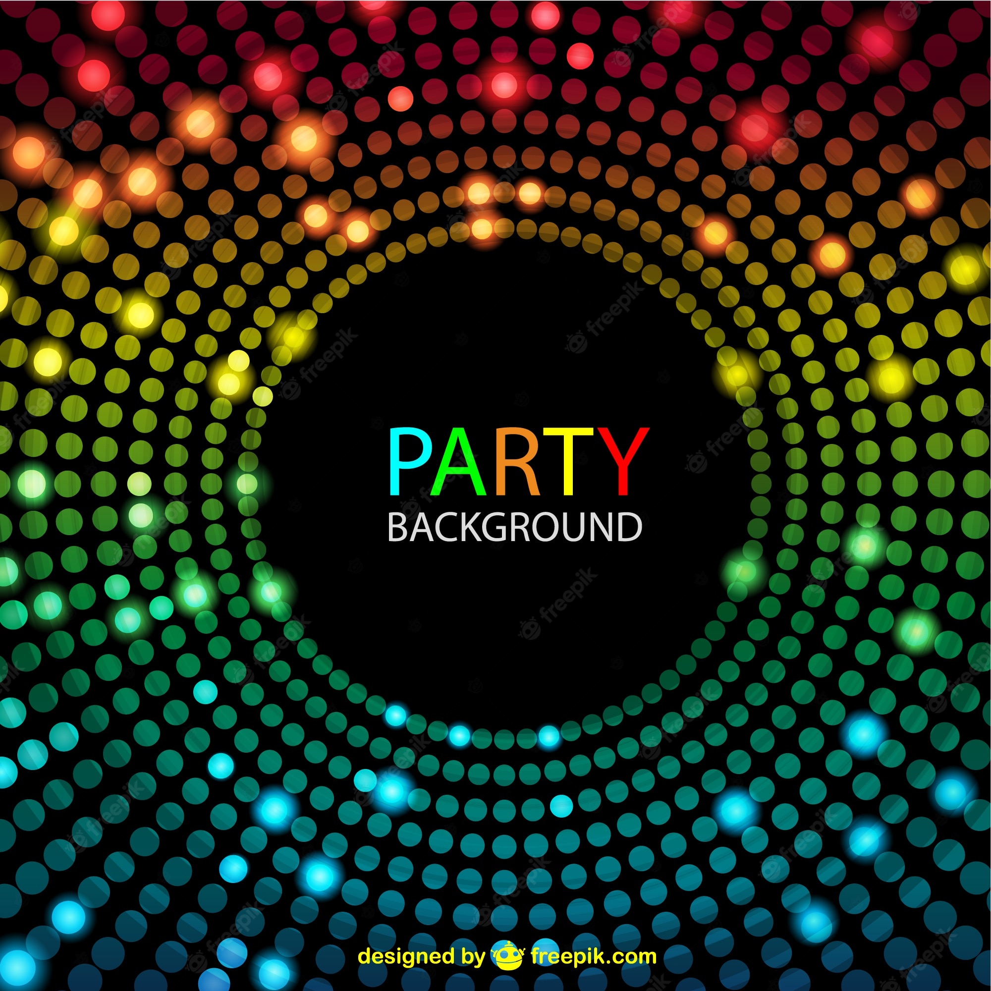 Party Lights Background