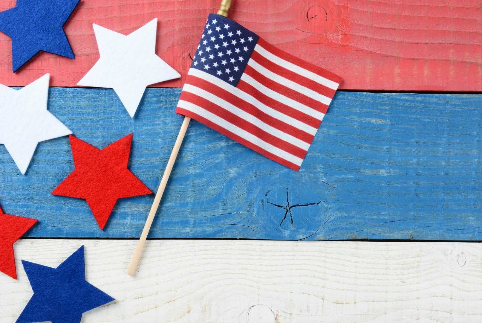 Patriotic Zoom Background