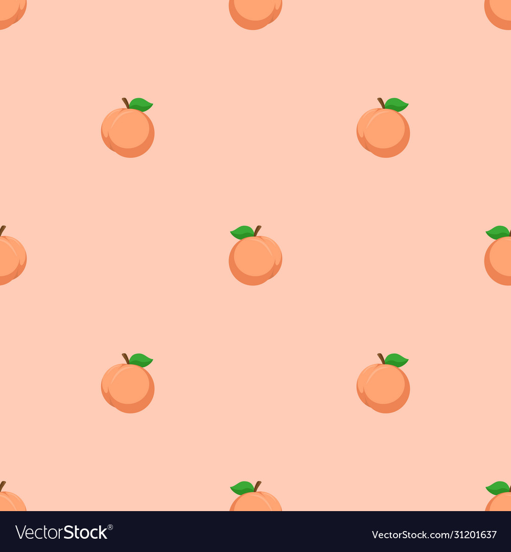 Peach Fruit Background