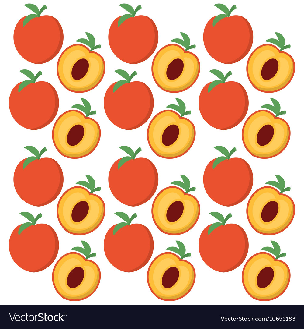 Peach Fruit Background