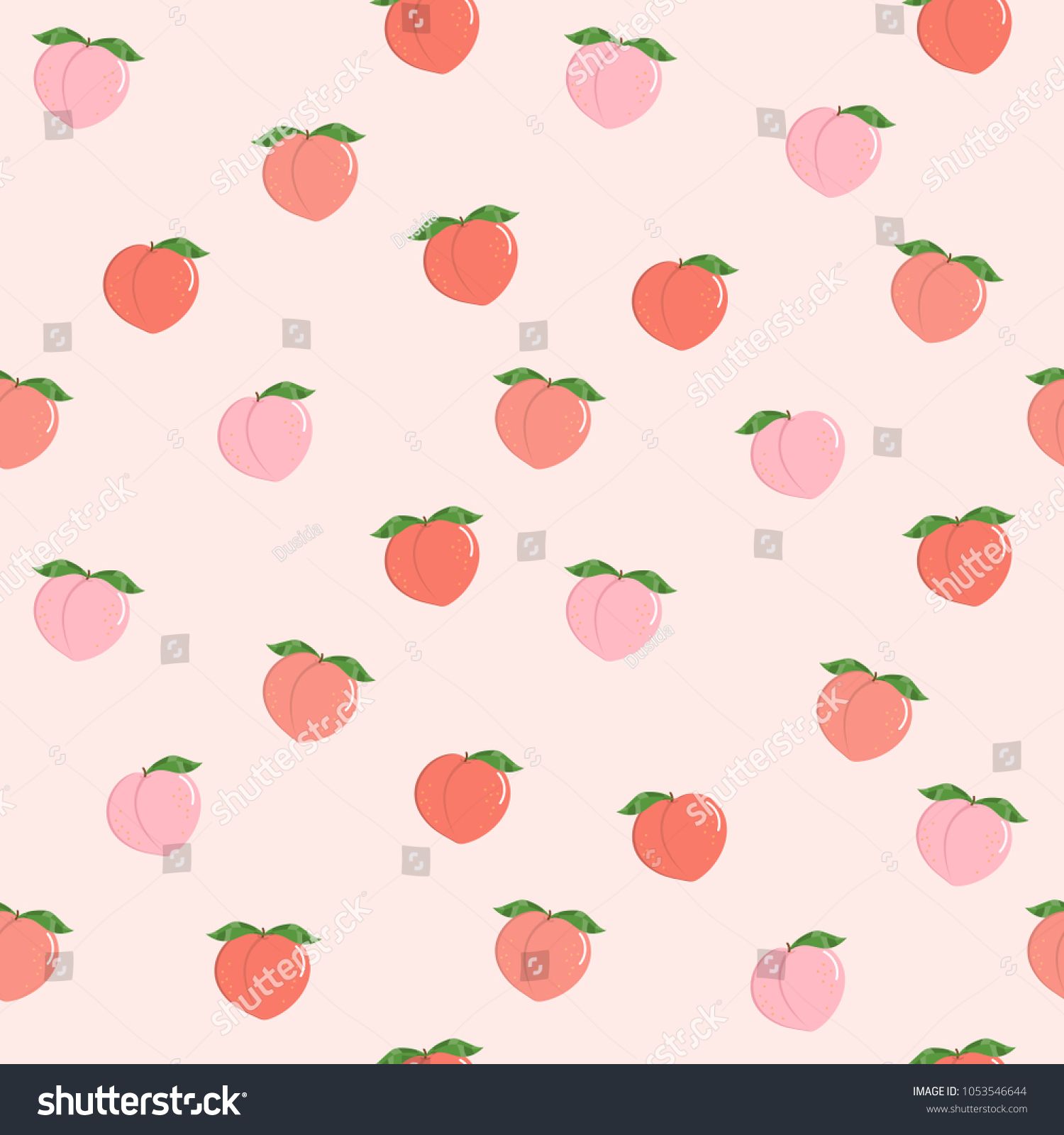 Peach Fruit Background