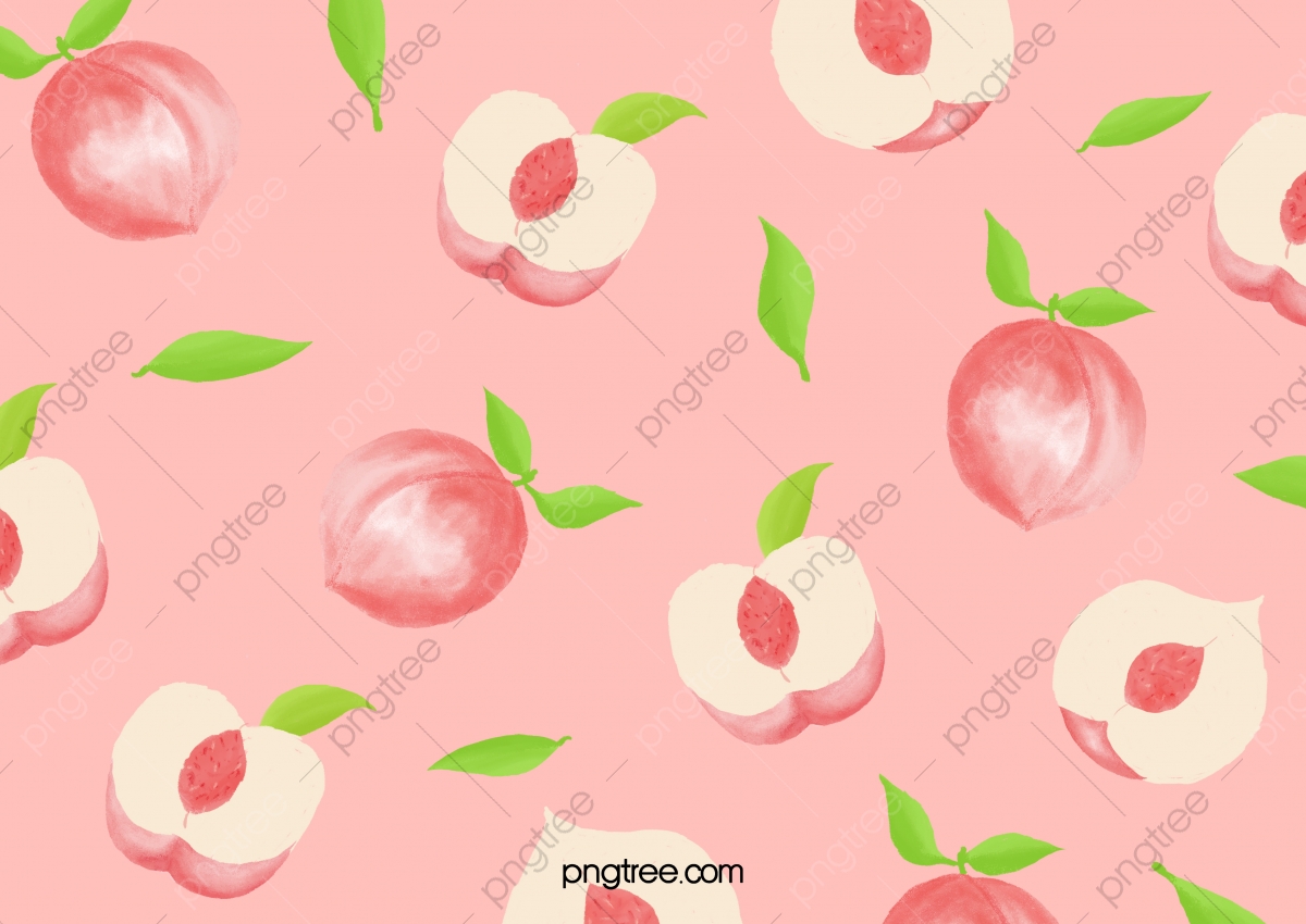 Peach Fruit Background