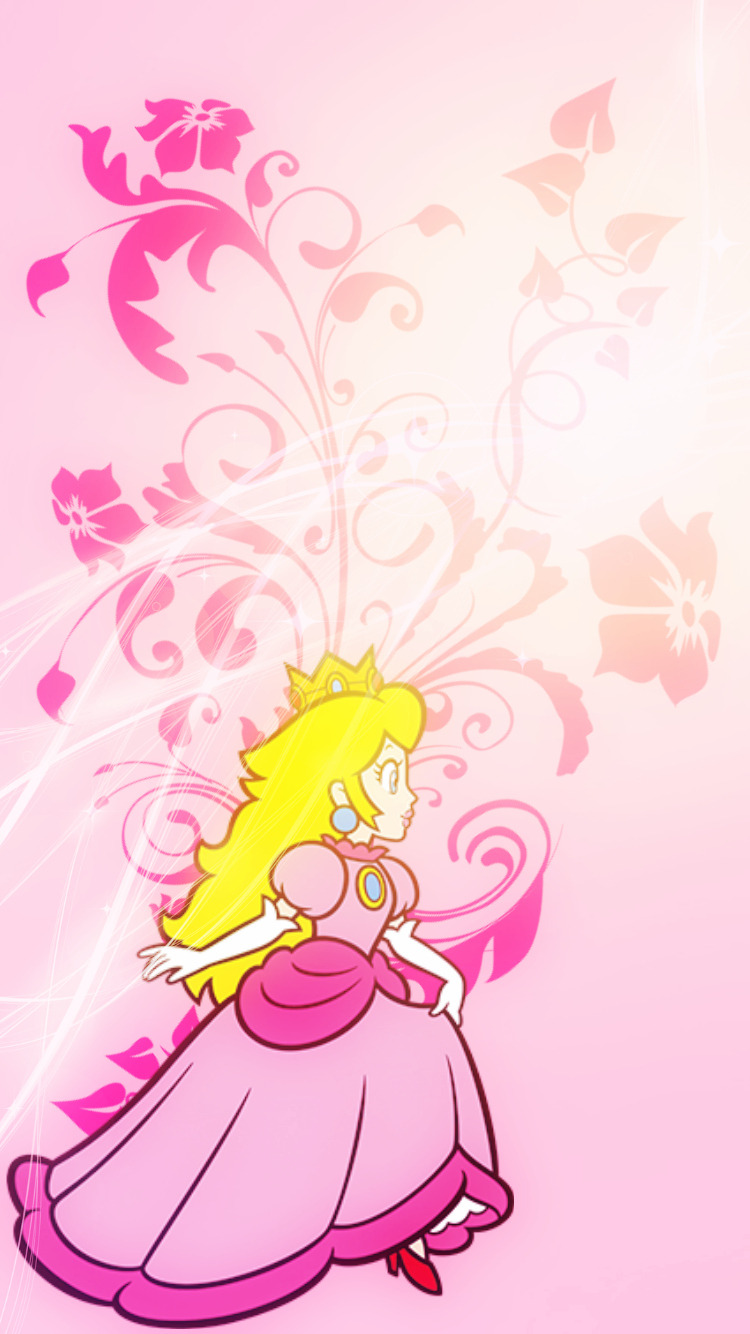 Peach Phone Background