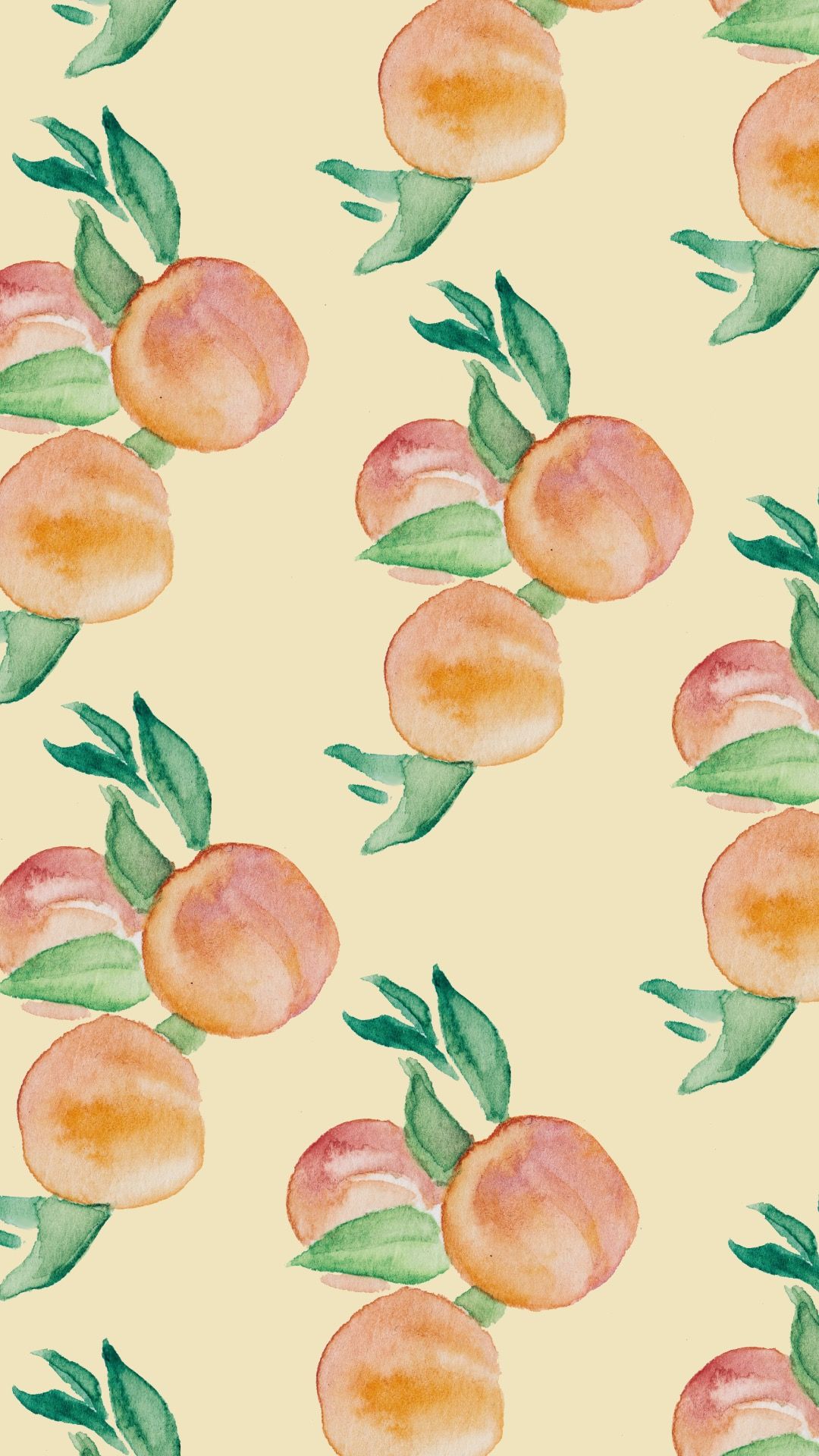 Peach Phone Background