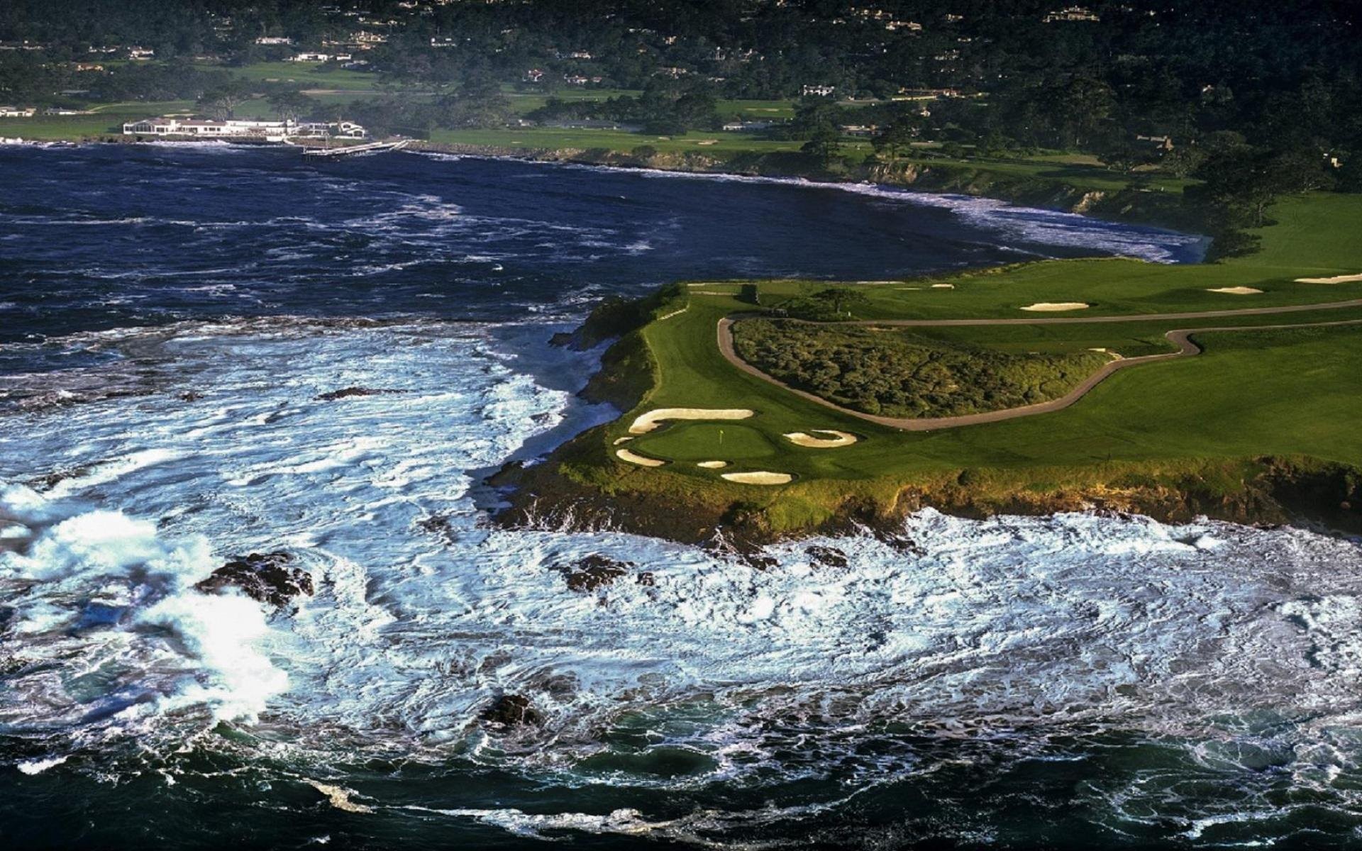 Pebble Beach Background