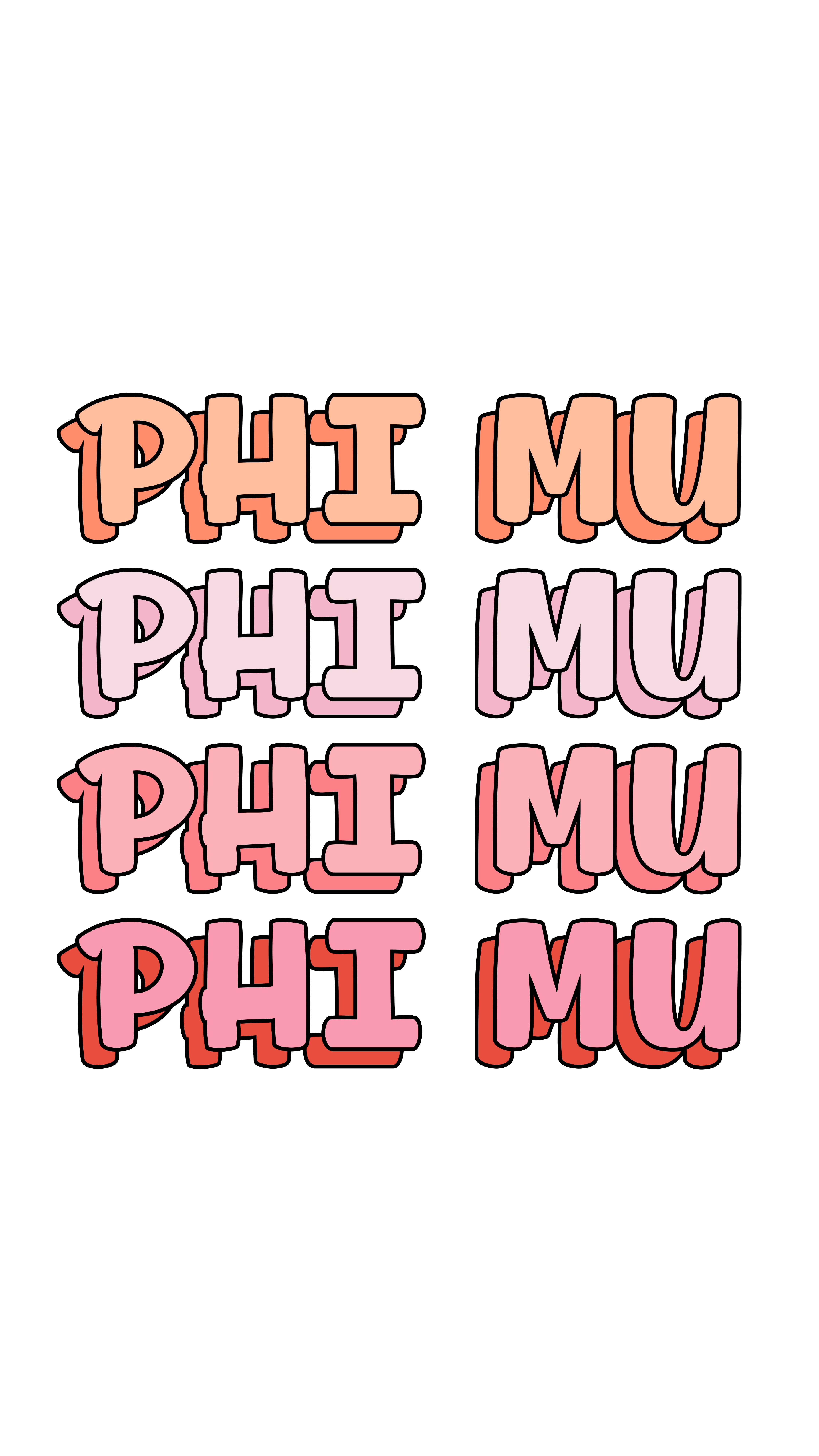 Phi Mu Backgrounds