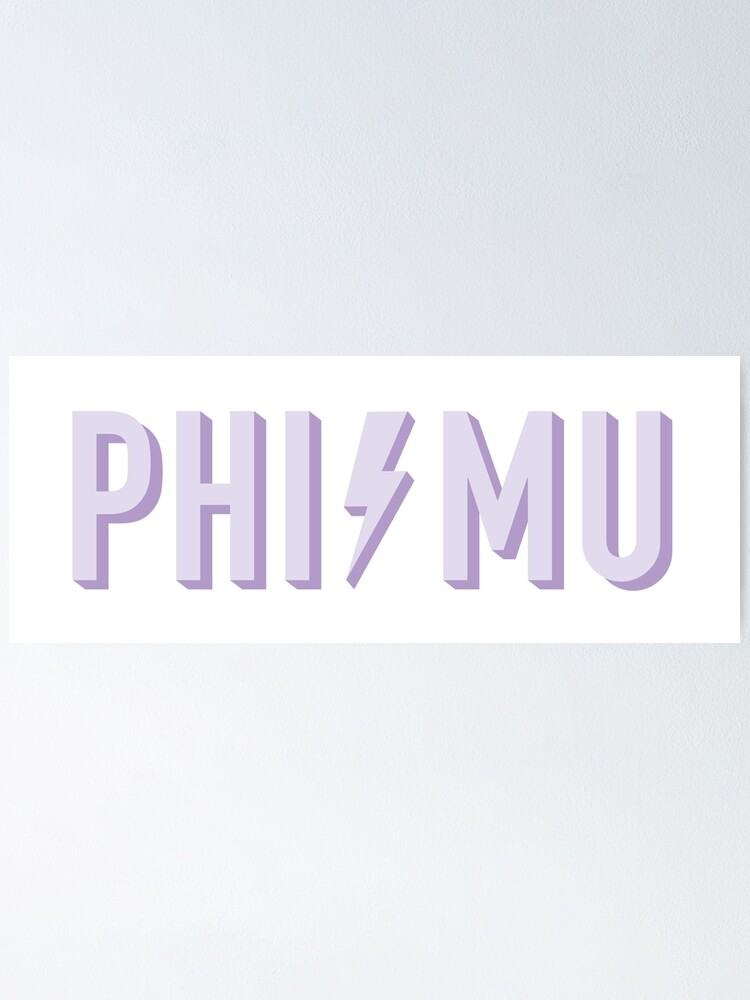 Phi Mu Backgrounds