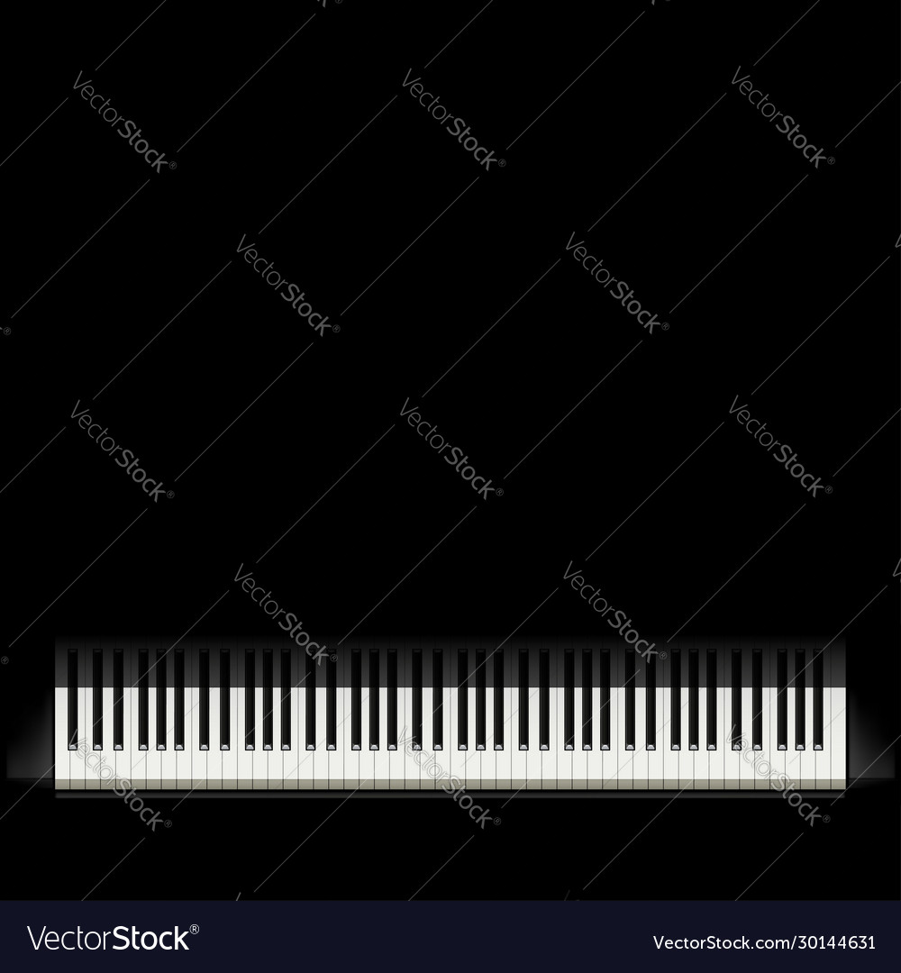 Piano Black Background