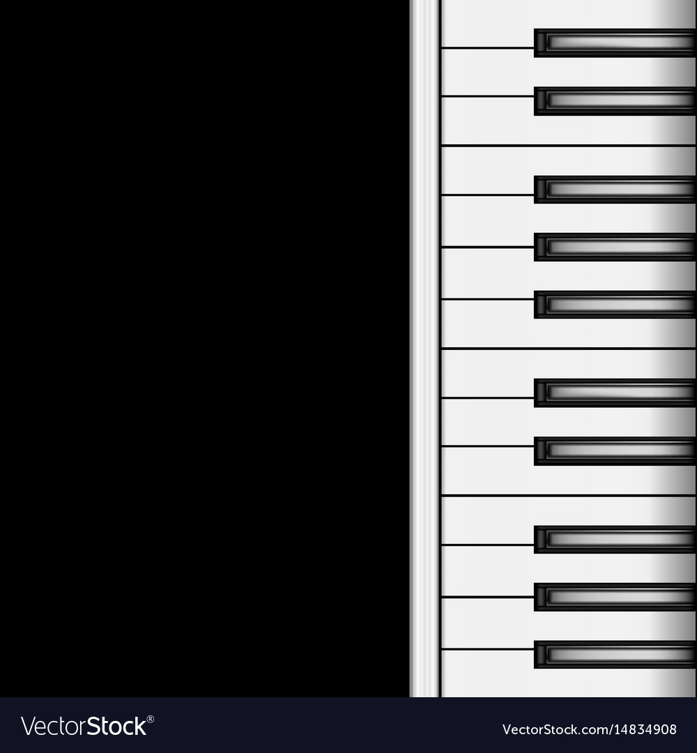 Piano Black Background