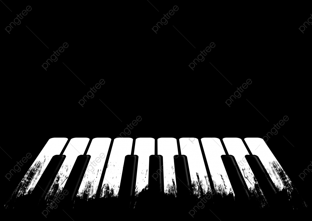 Piano Black Background