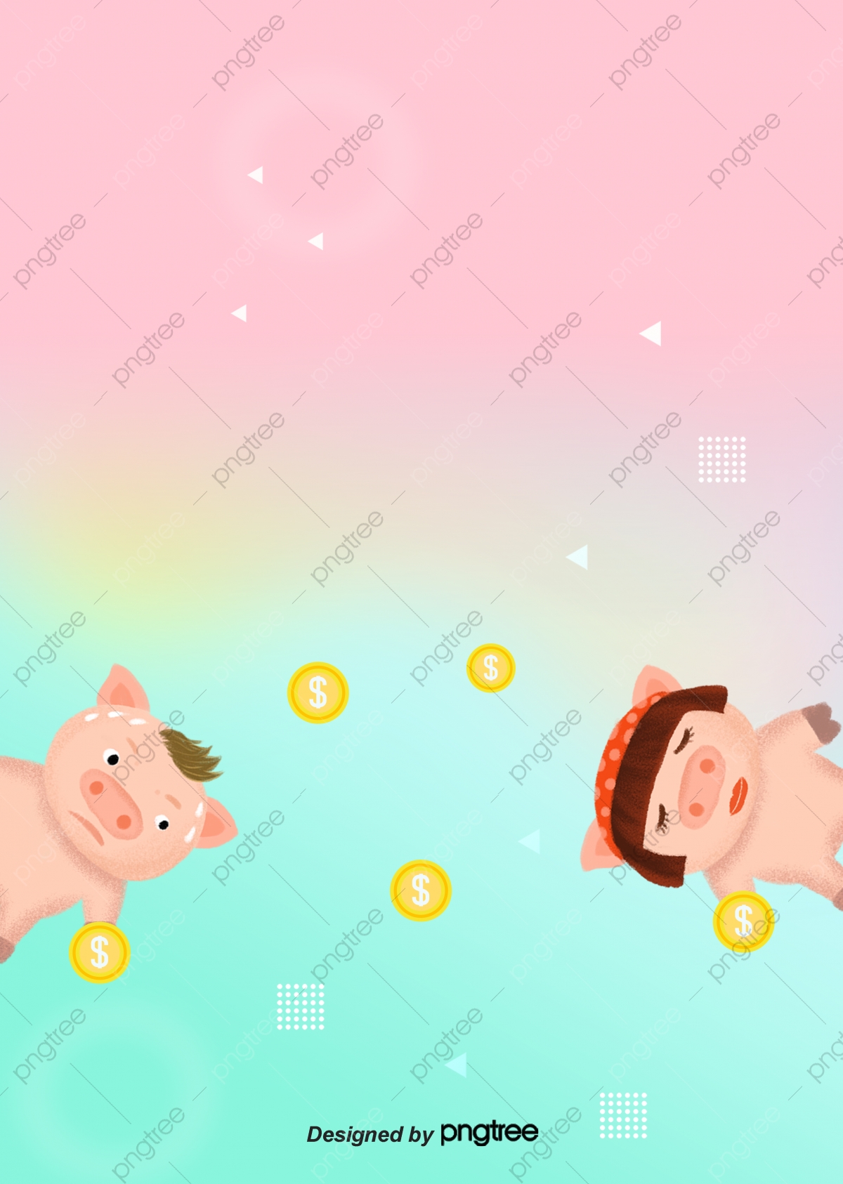 Piggy Background