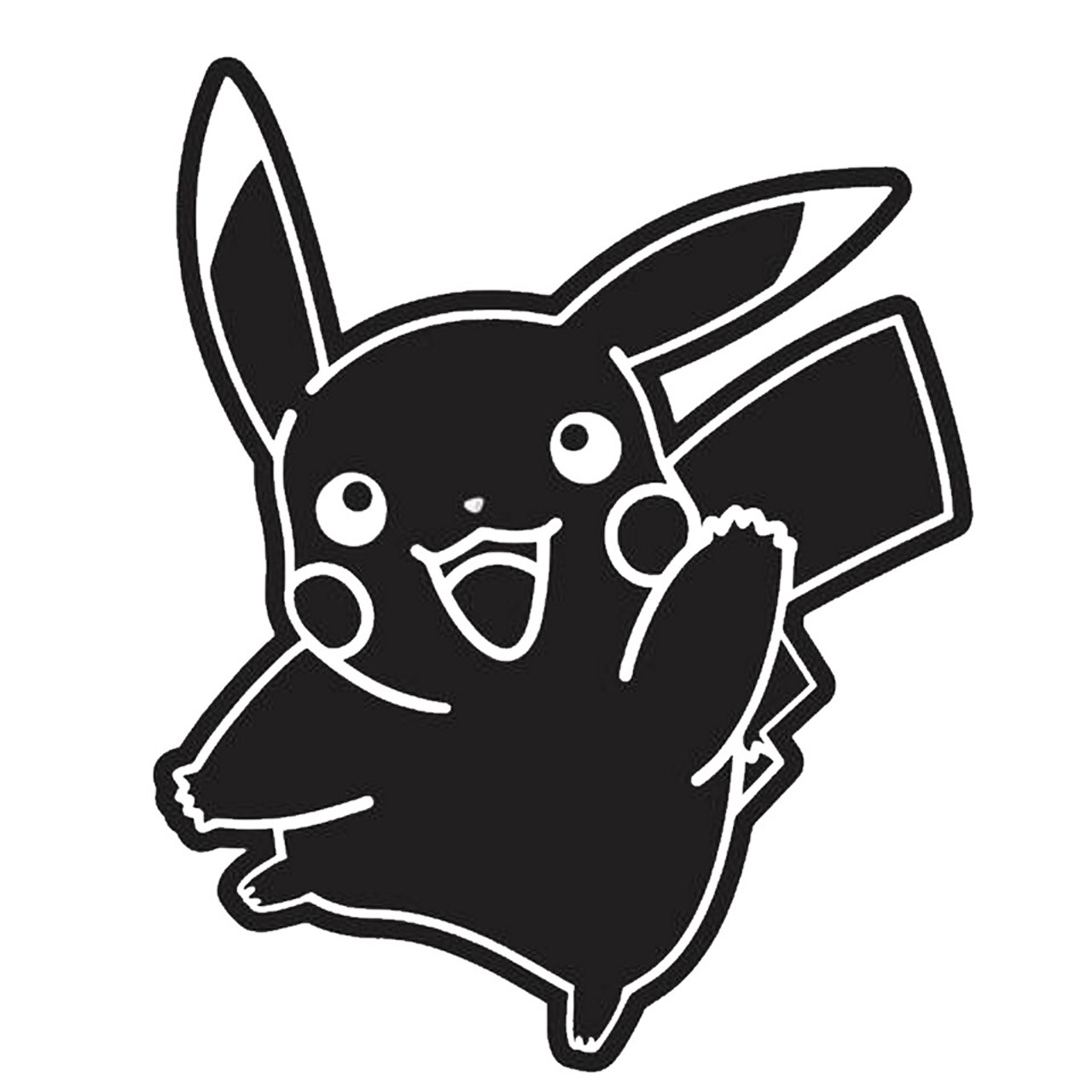 Pikachu Black Background