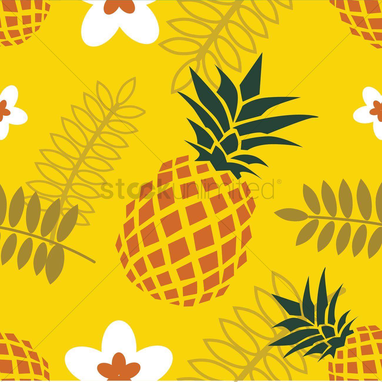 Pineapple Background