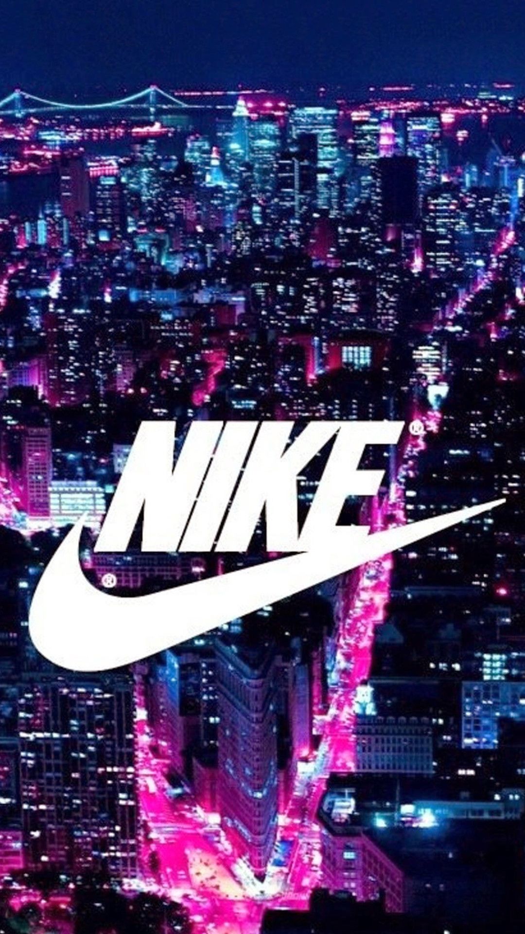 Pink Nike Background