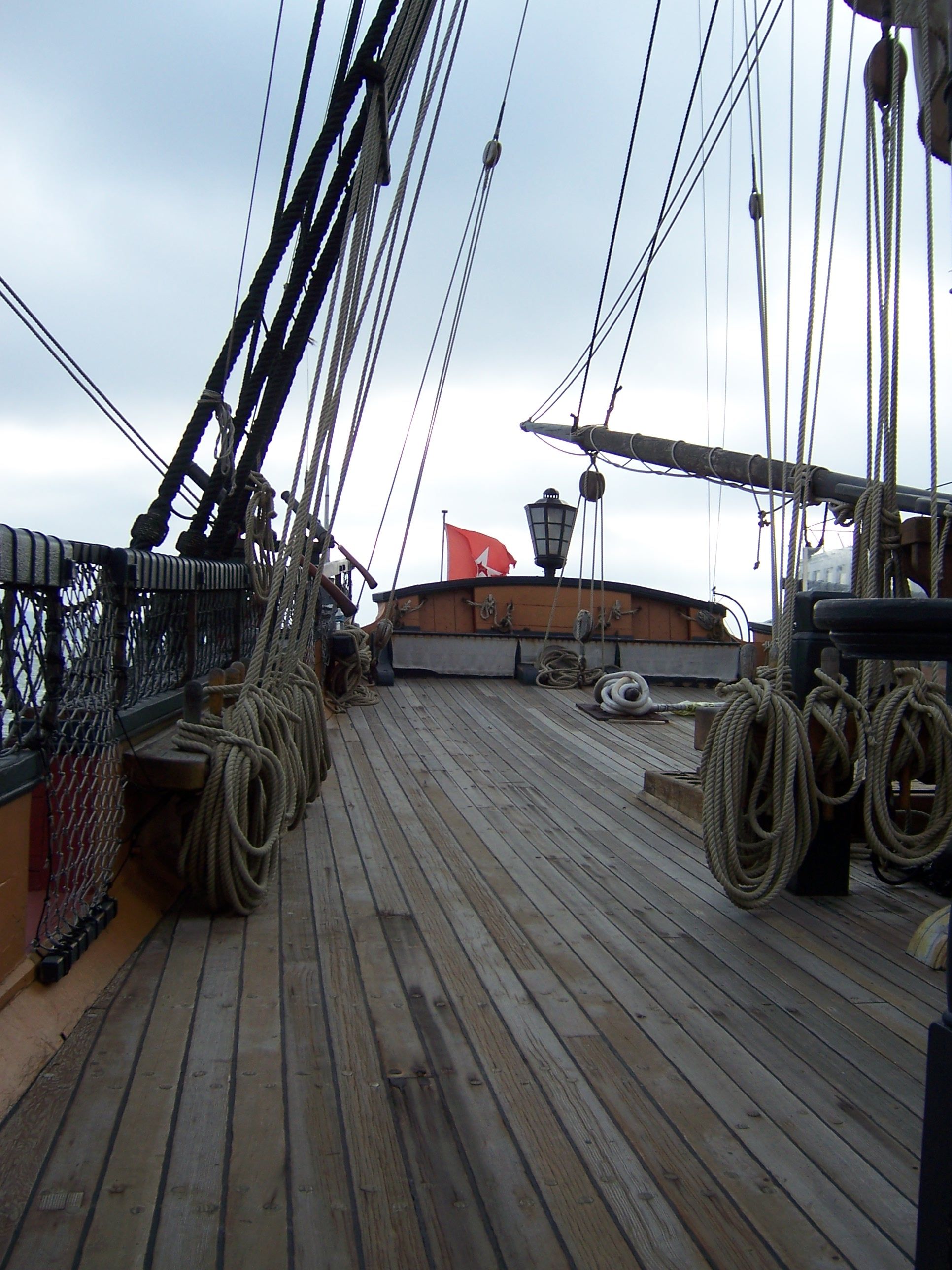 Pirate Ship Deck Background