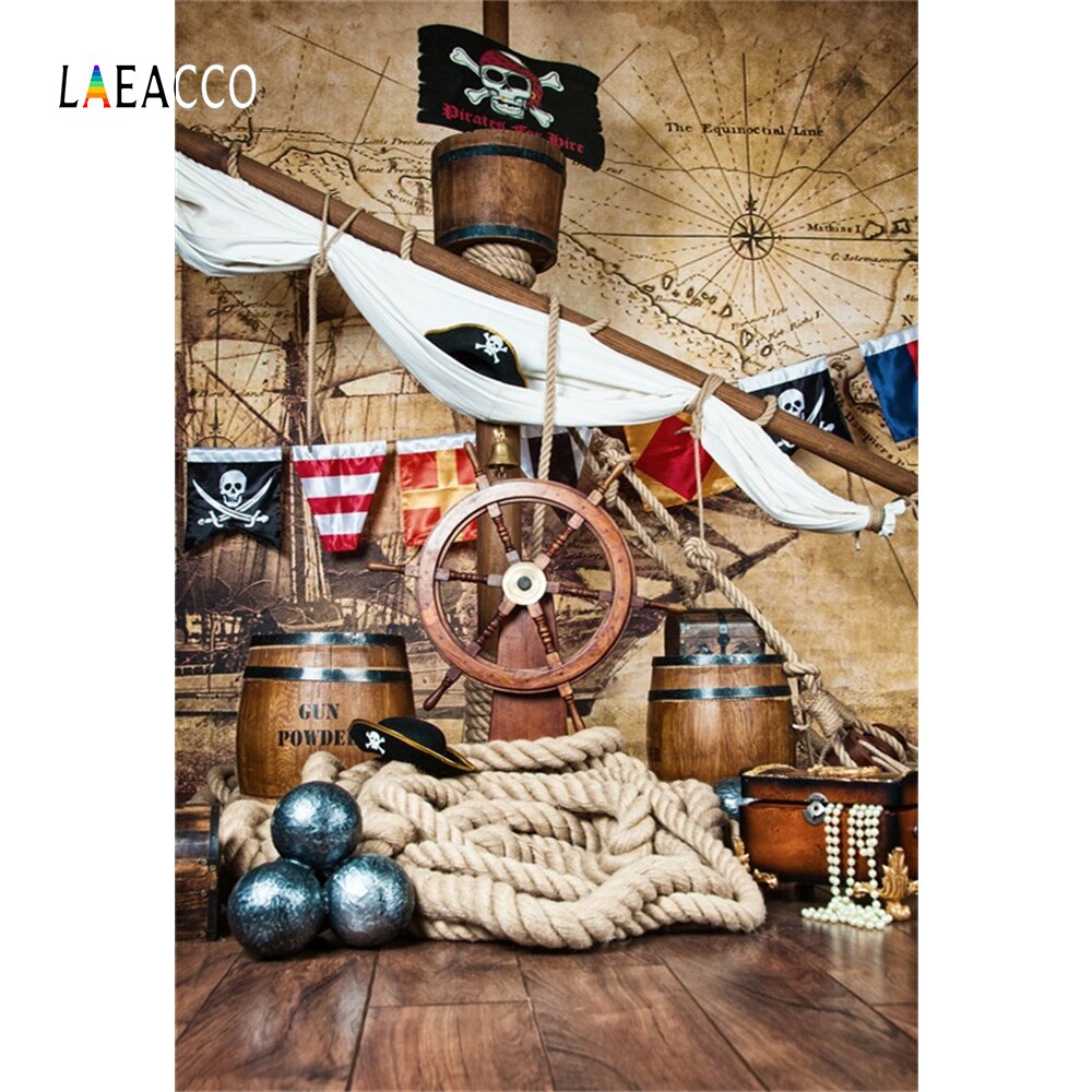 Pirate Ship Deck Background