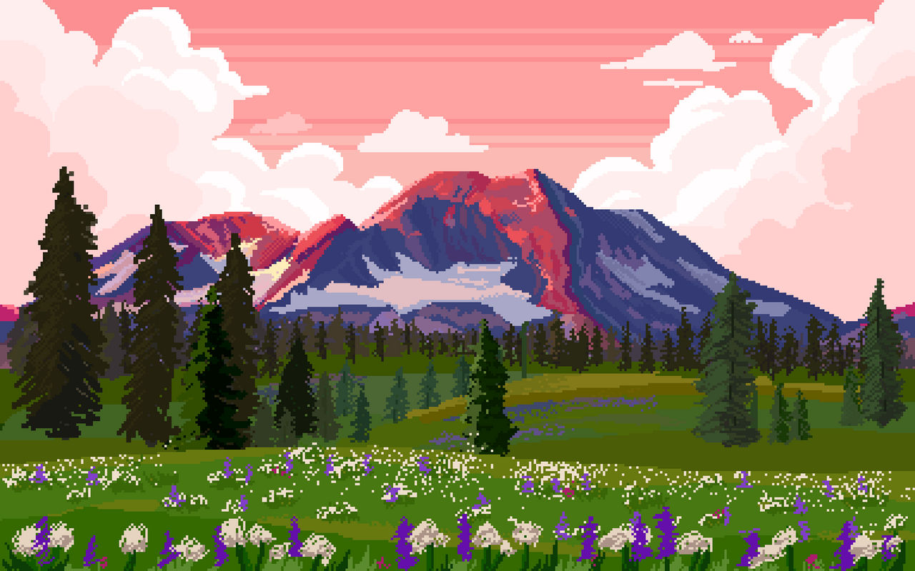 Pixel Art Background