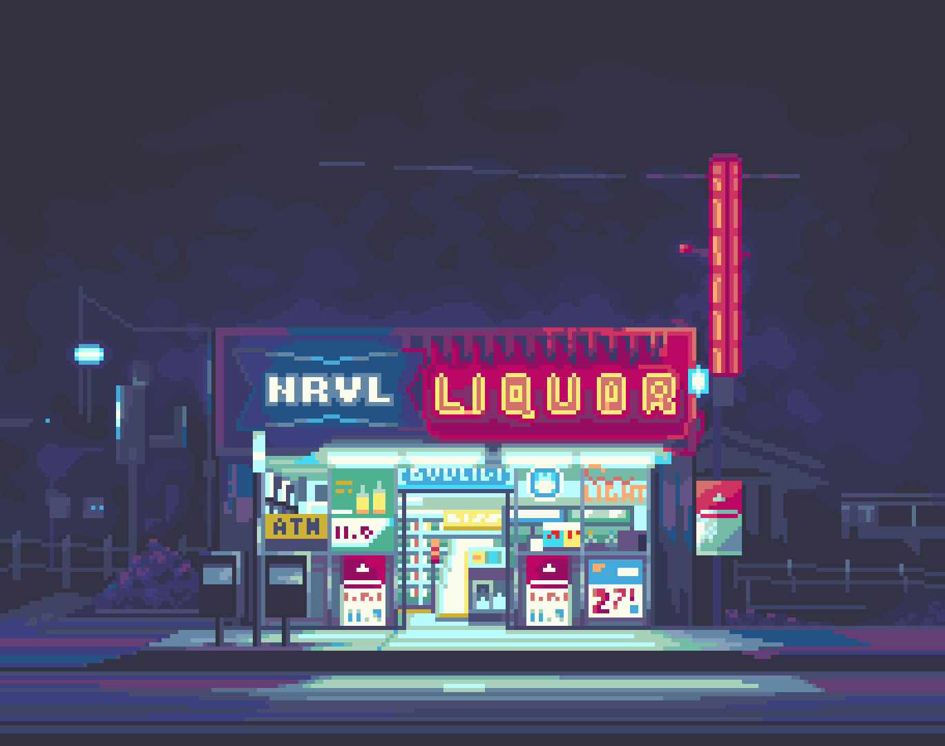 Pixel Art Background