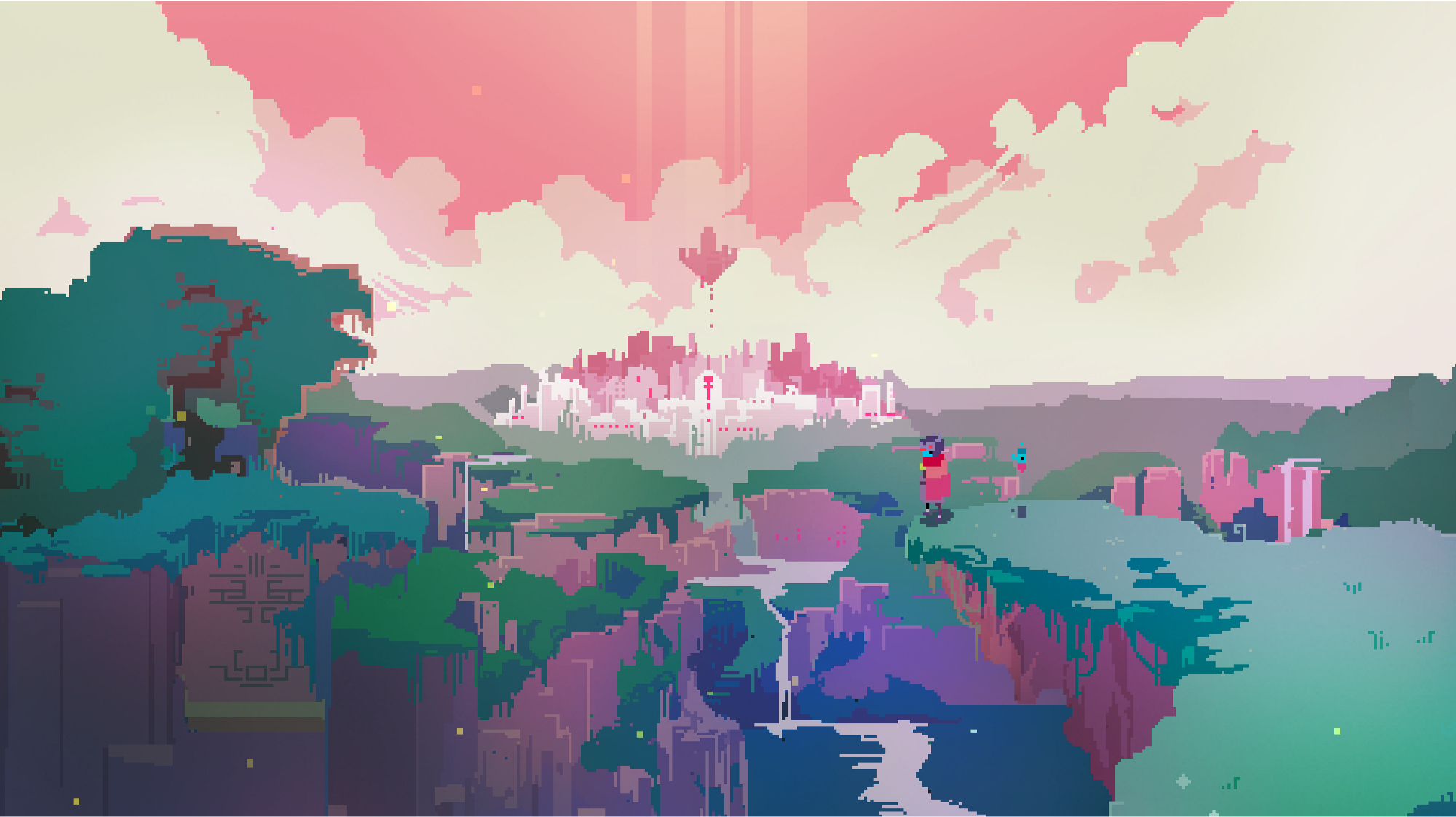 Pixel Scenery Background