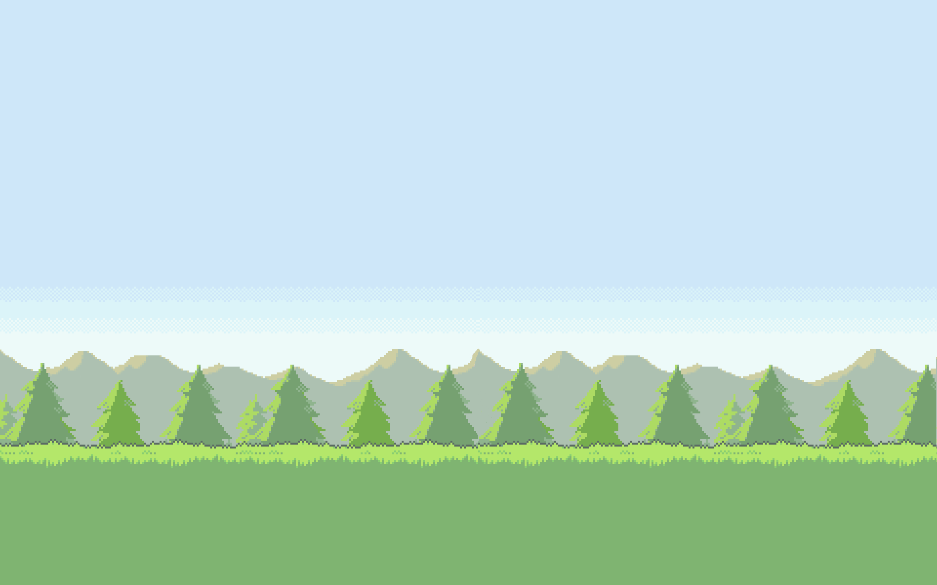 Pixel Scenery Background