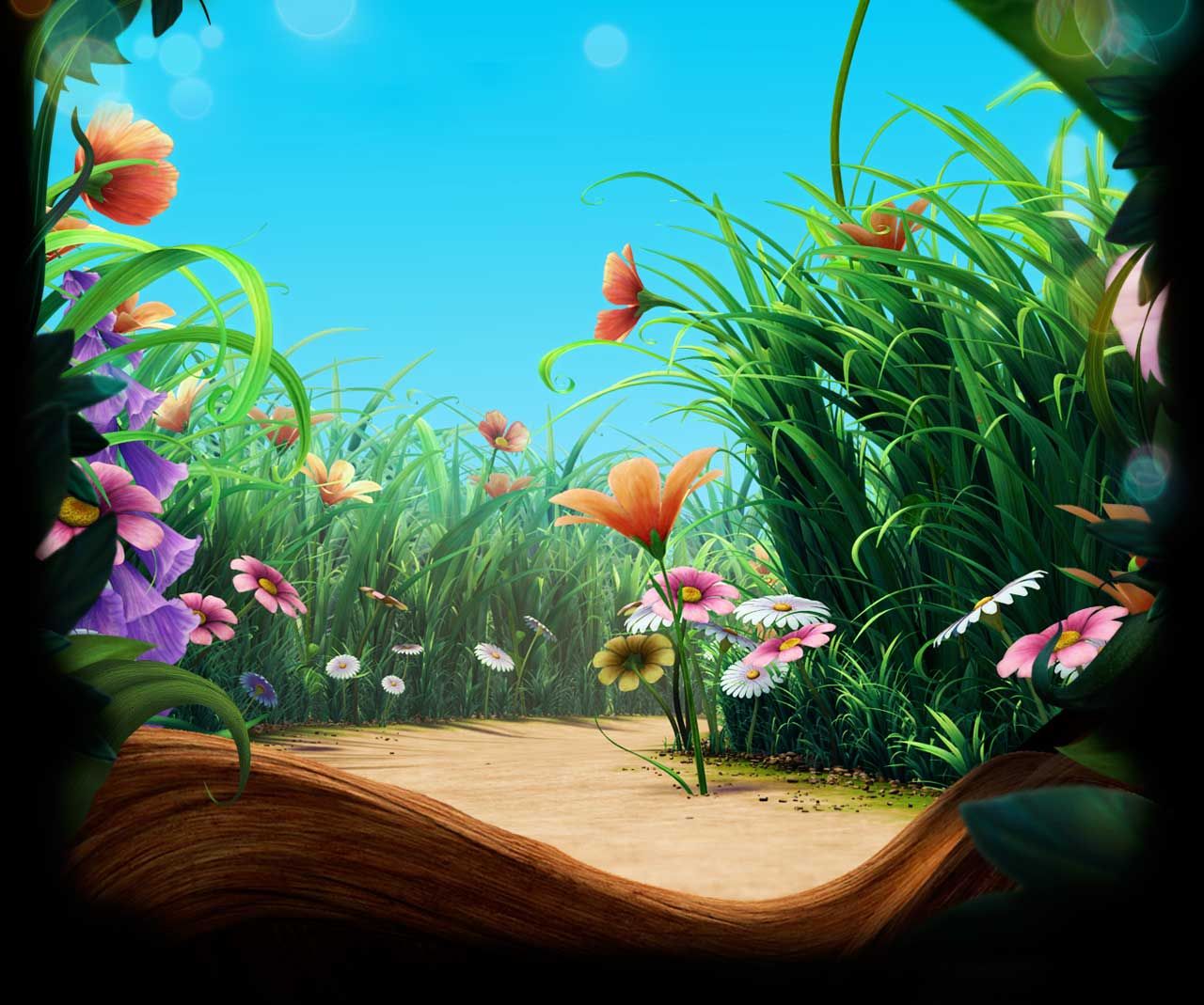 Pixie Hollow Backgrounds