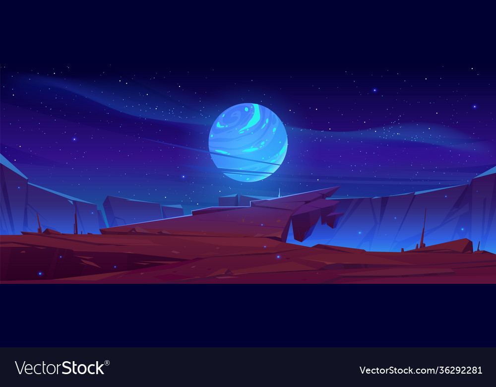 Planet Surface Background