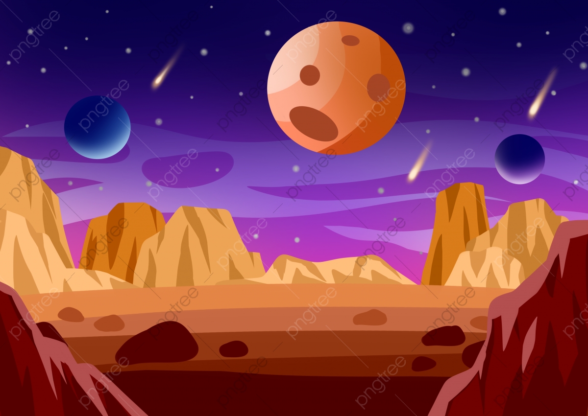 Planet Surface Background