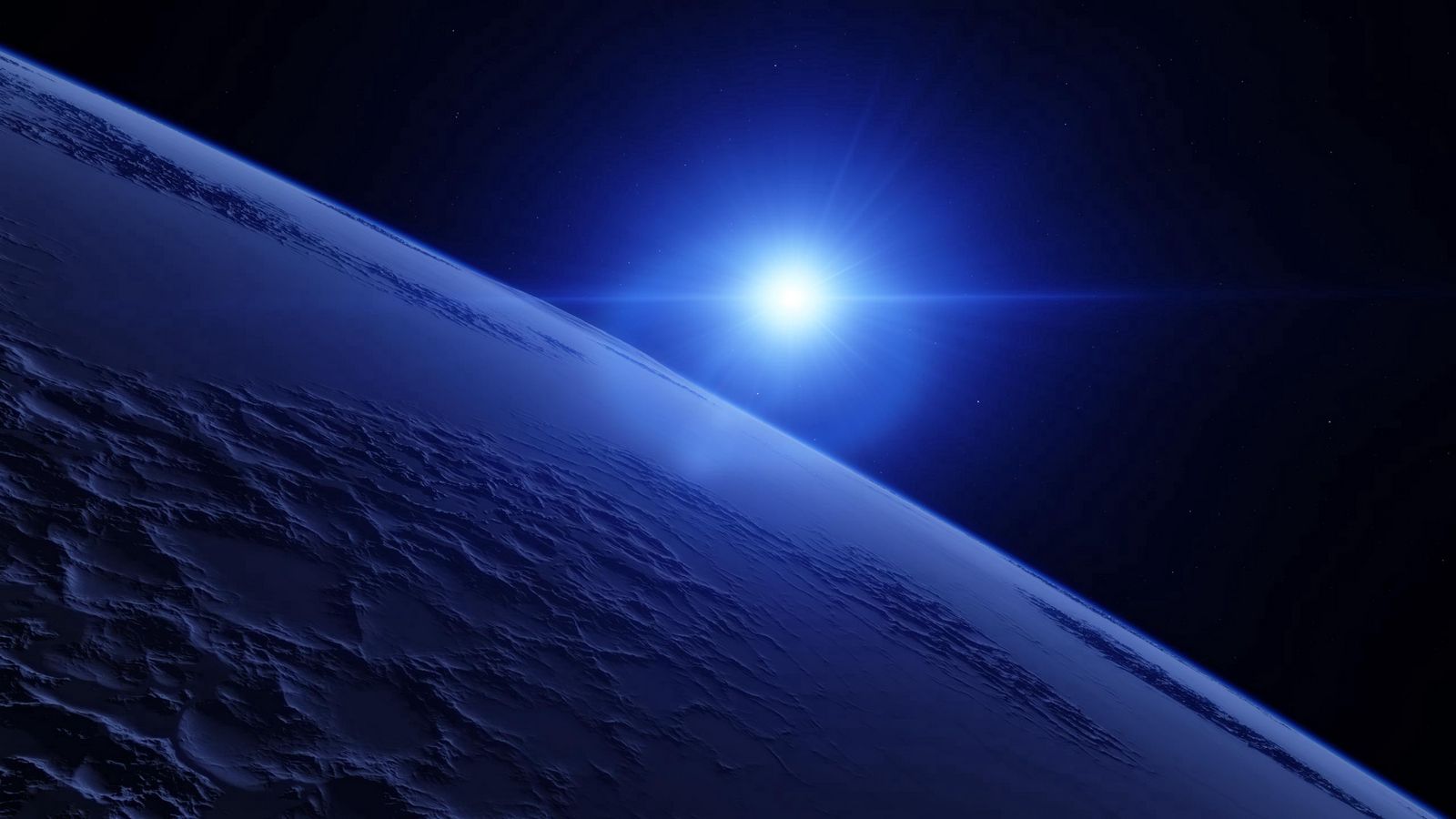 Planet Surface Background