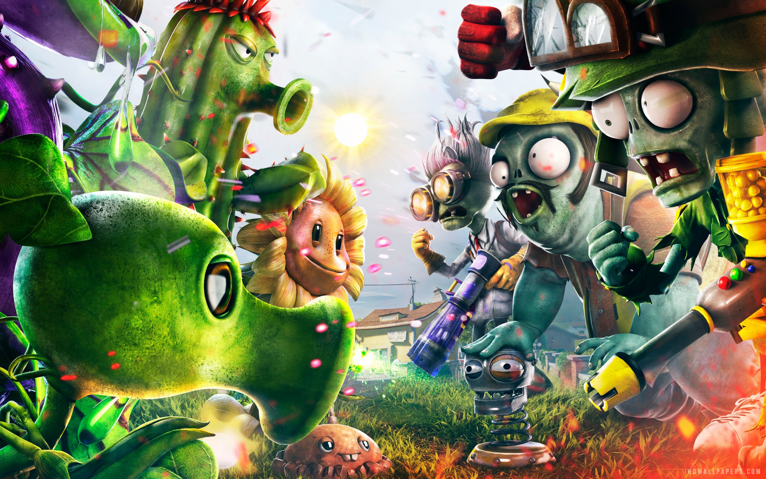 Plants Vs Zombies Background