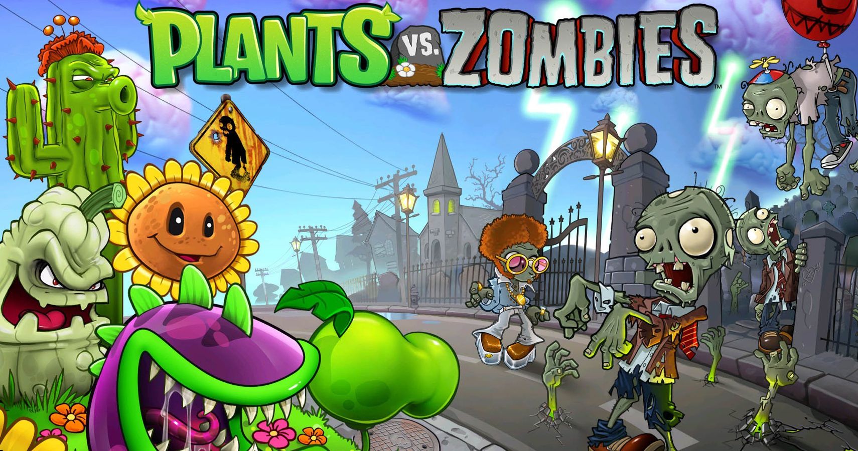 Plants Vs Zombies Background