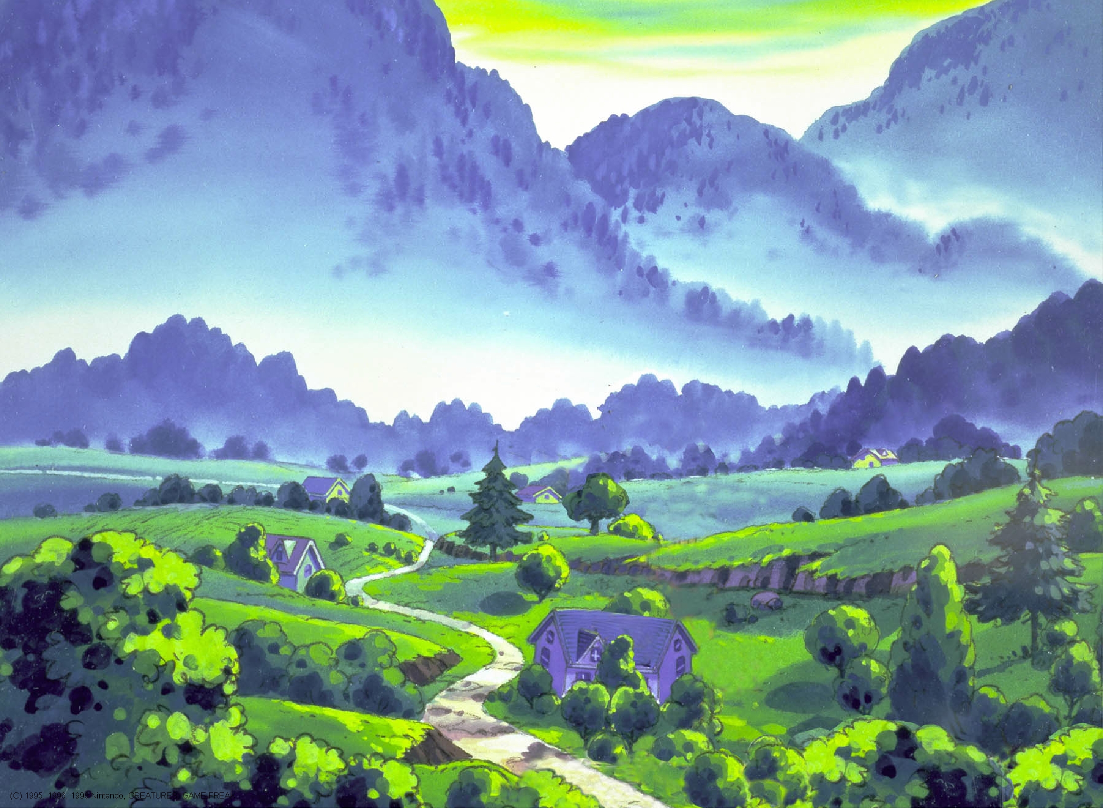 Pokemon Anime Background