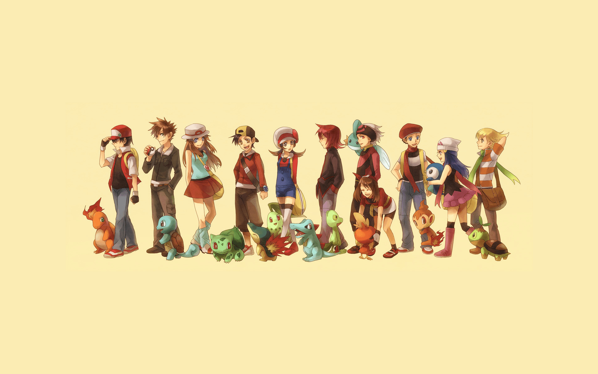 Pokemon Gold Background