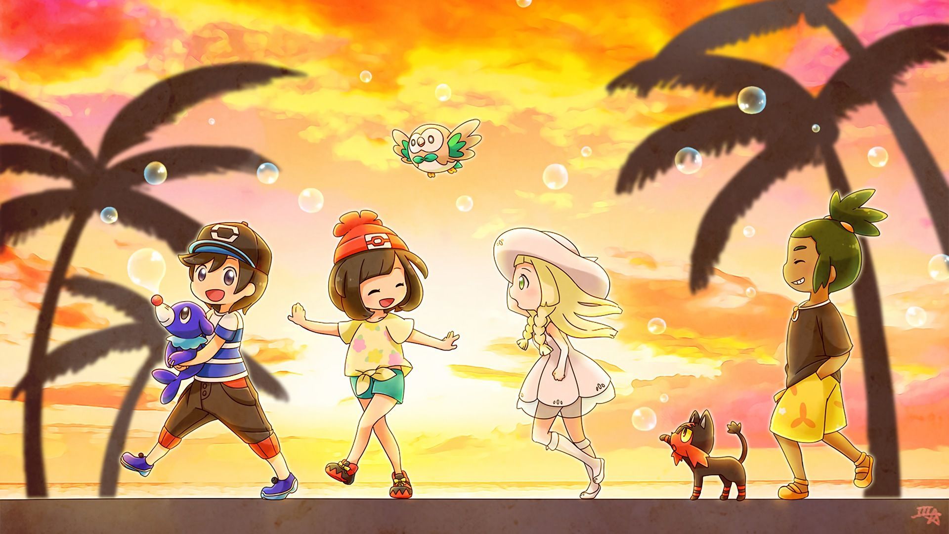 Pokemon Sun And Moon Desktop Background