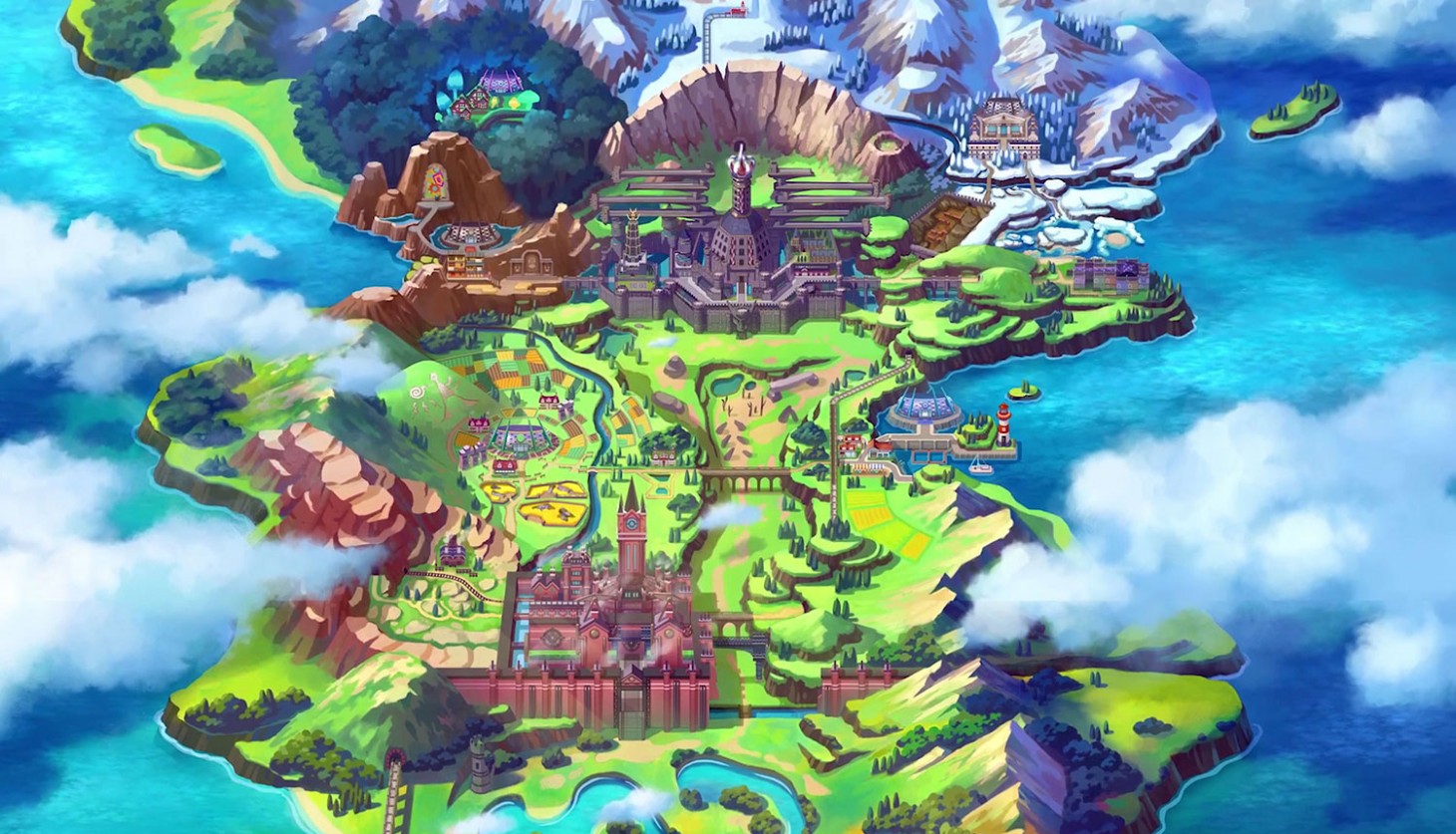 Pokemon Sword Background