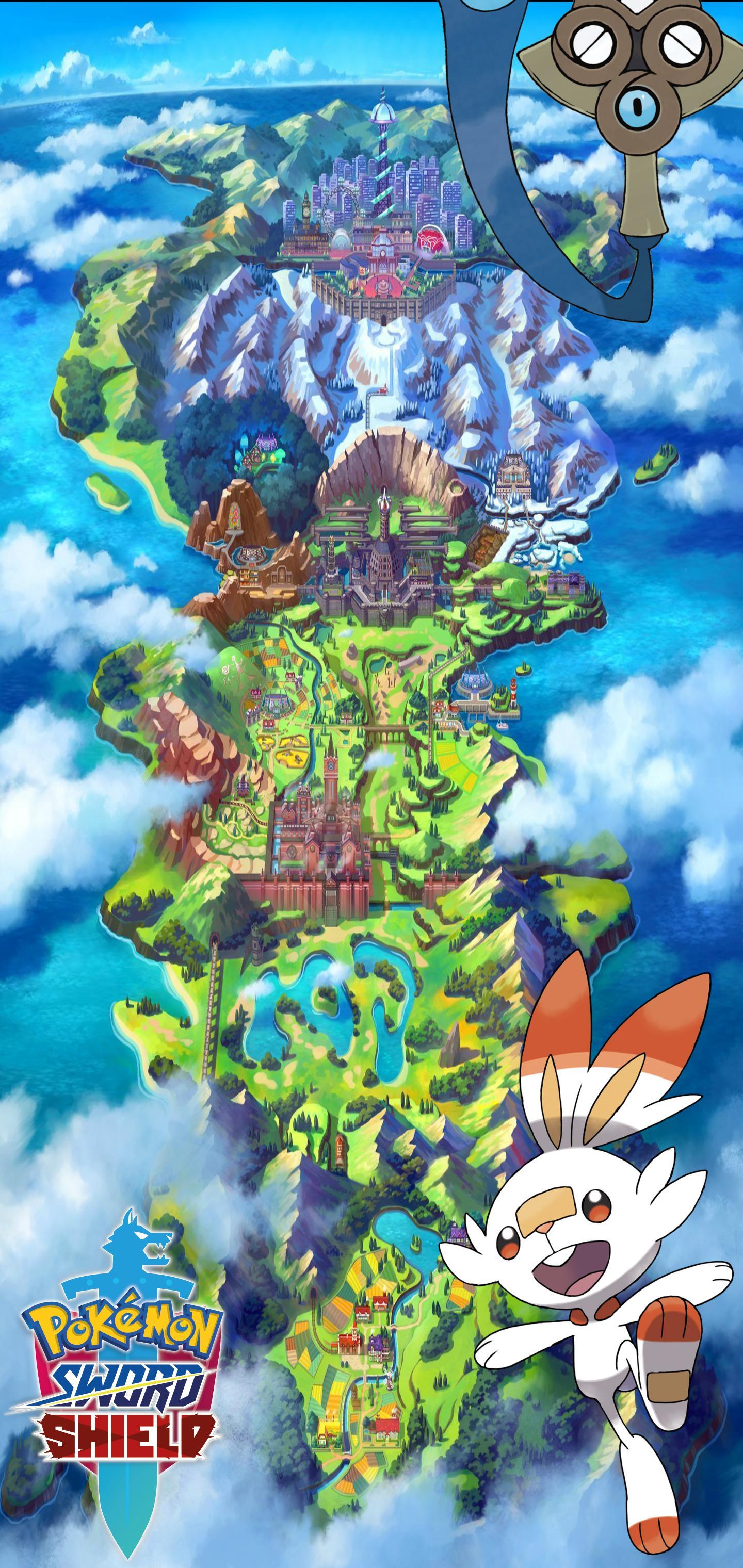 Pokemon Sword Background