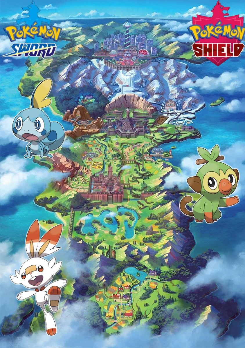 Pokemon Sword Background