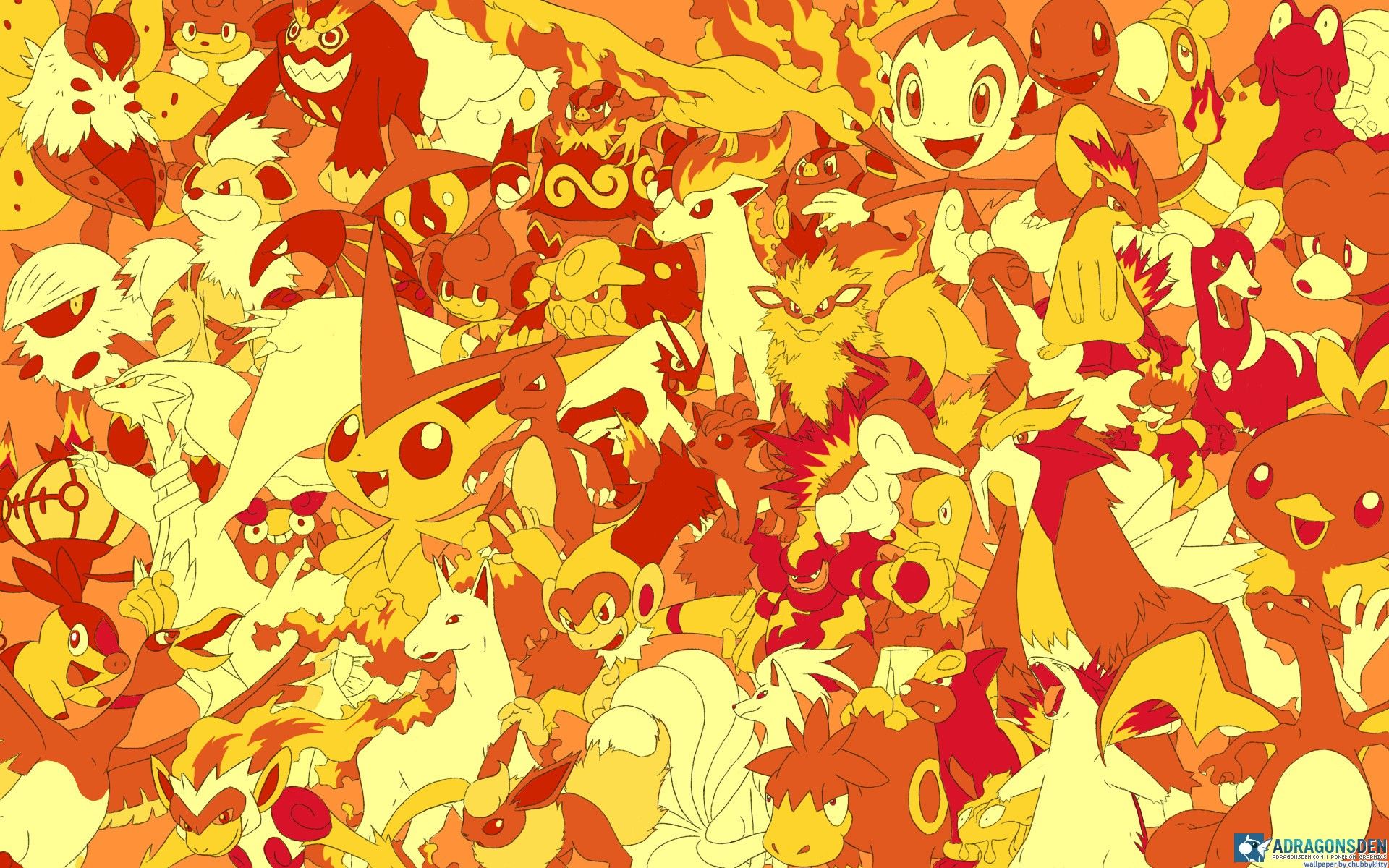 Pokemon Type Backgrounds