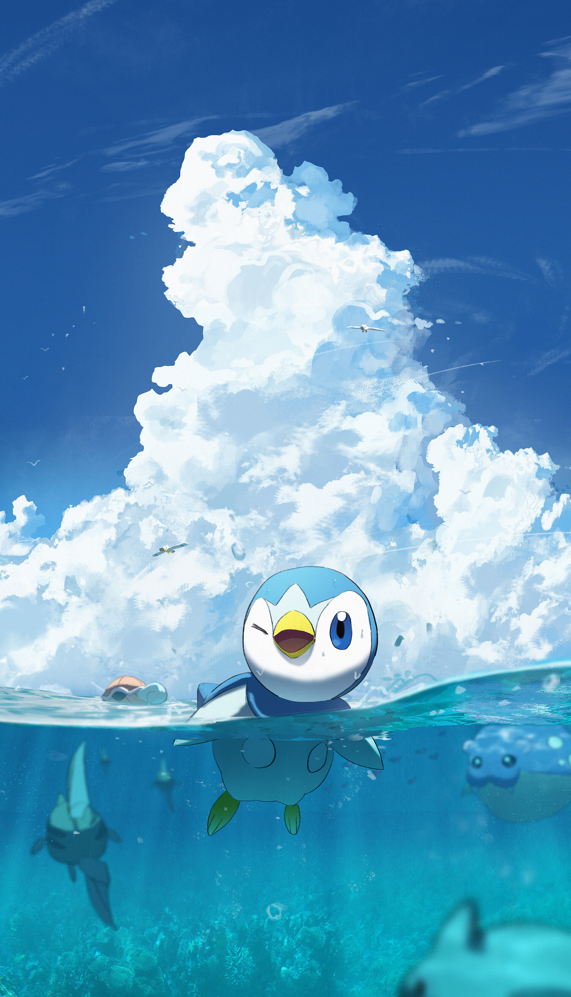 Pokemon Water Background