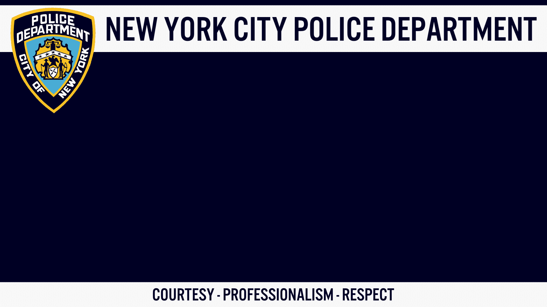 Police Computer Background