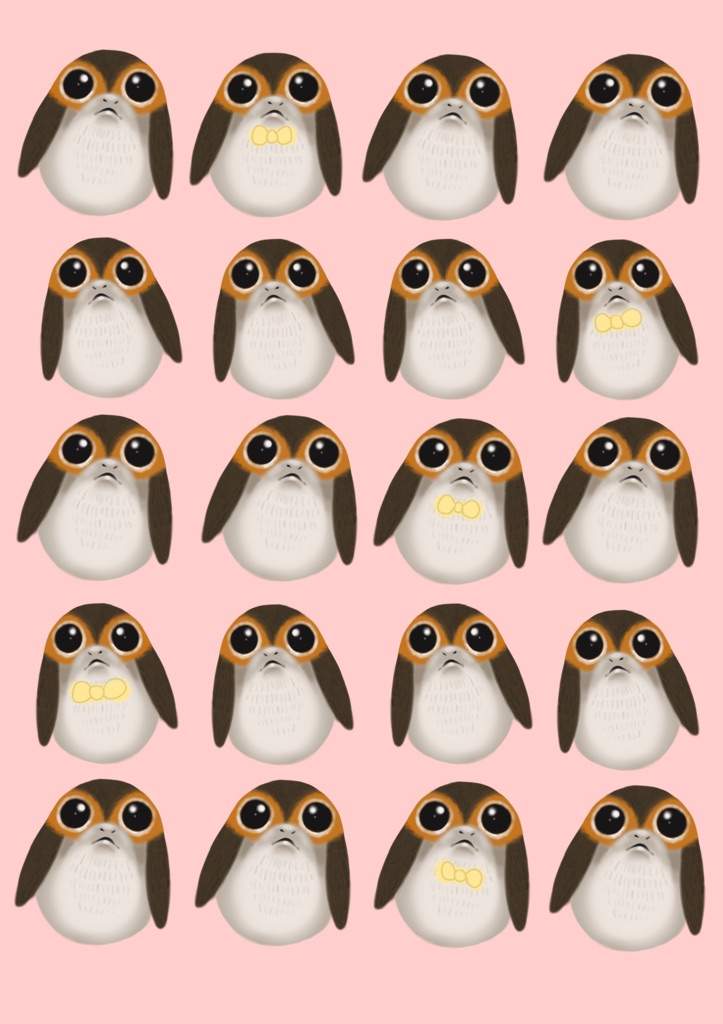 Porg Background