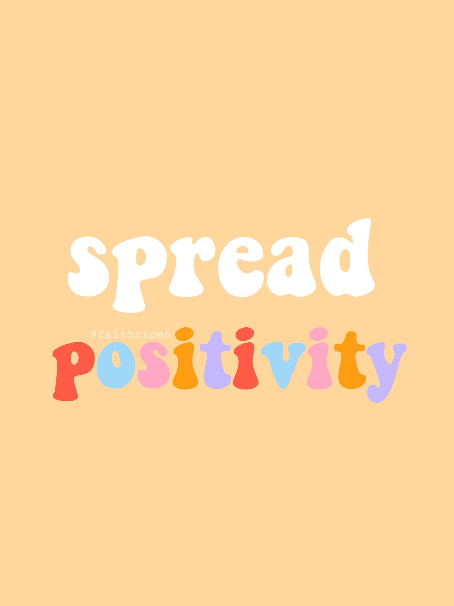 Positivity Background